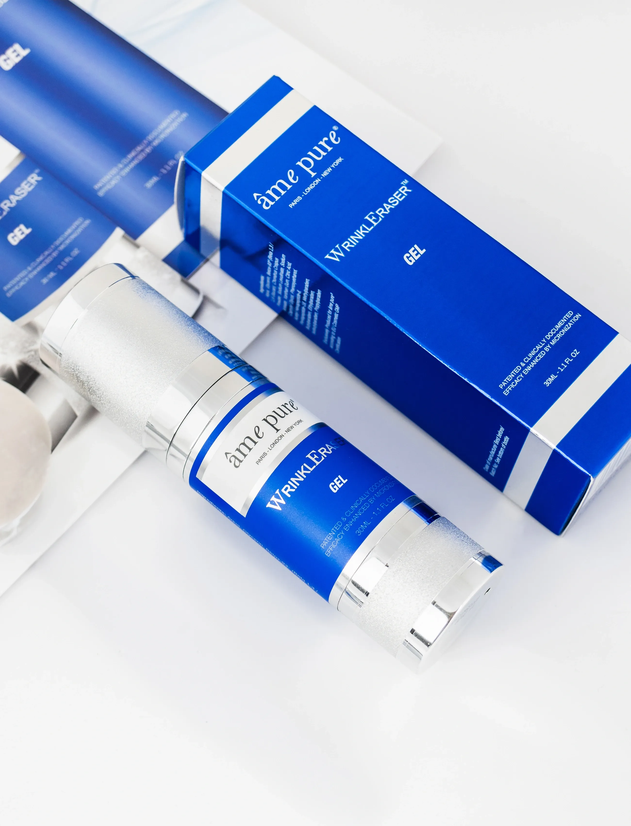 âme pure - WrinkleEraser GEL - Anti-Age Tightening Microneedling Serum - serum - clear - 3