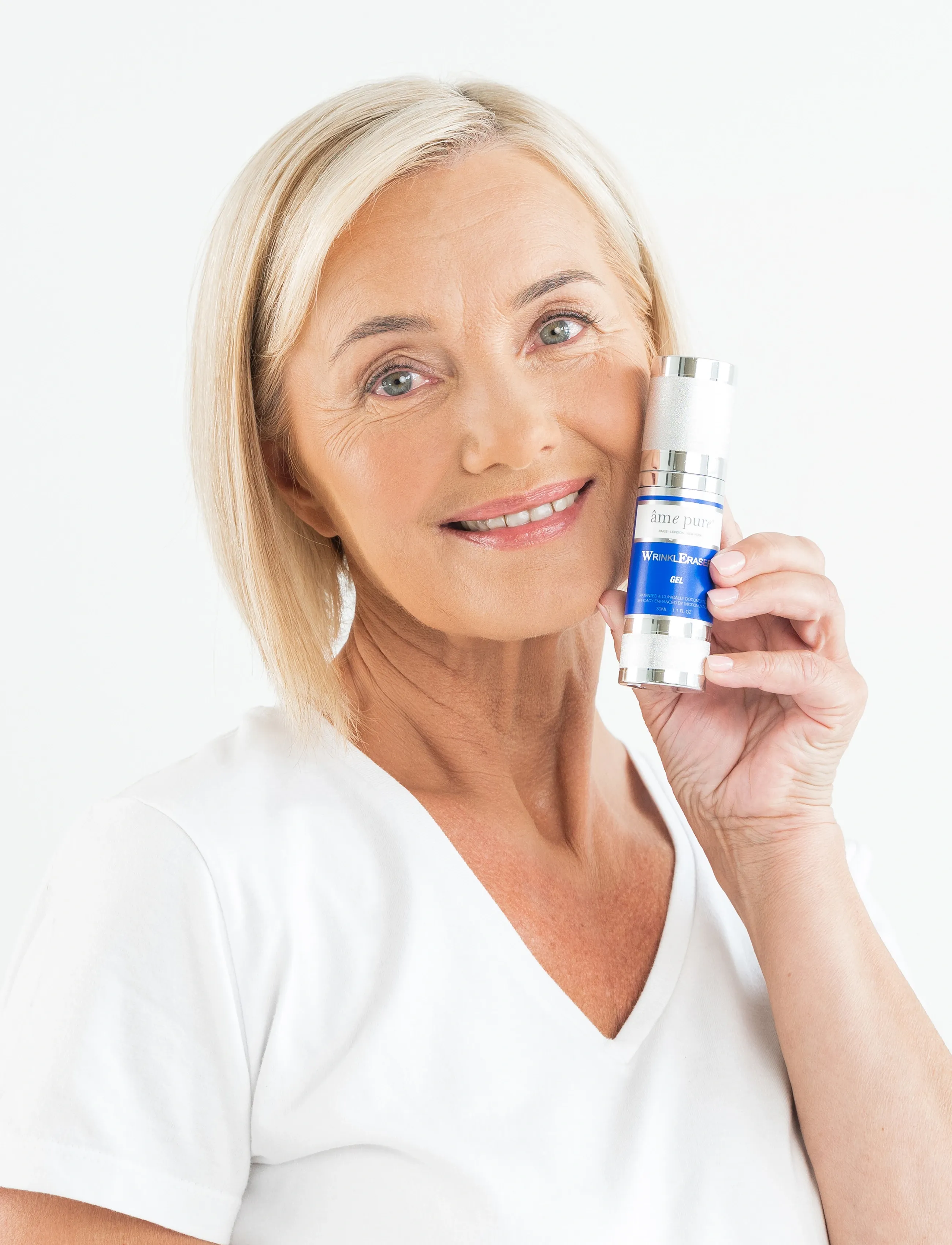 âme pure - WrinkleEraser GEL - Anti-Age Tightening Microneedling Serum - serum - clear - 4