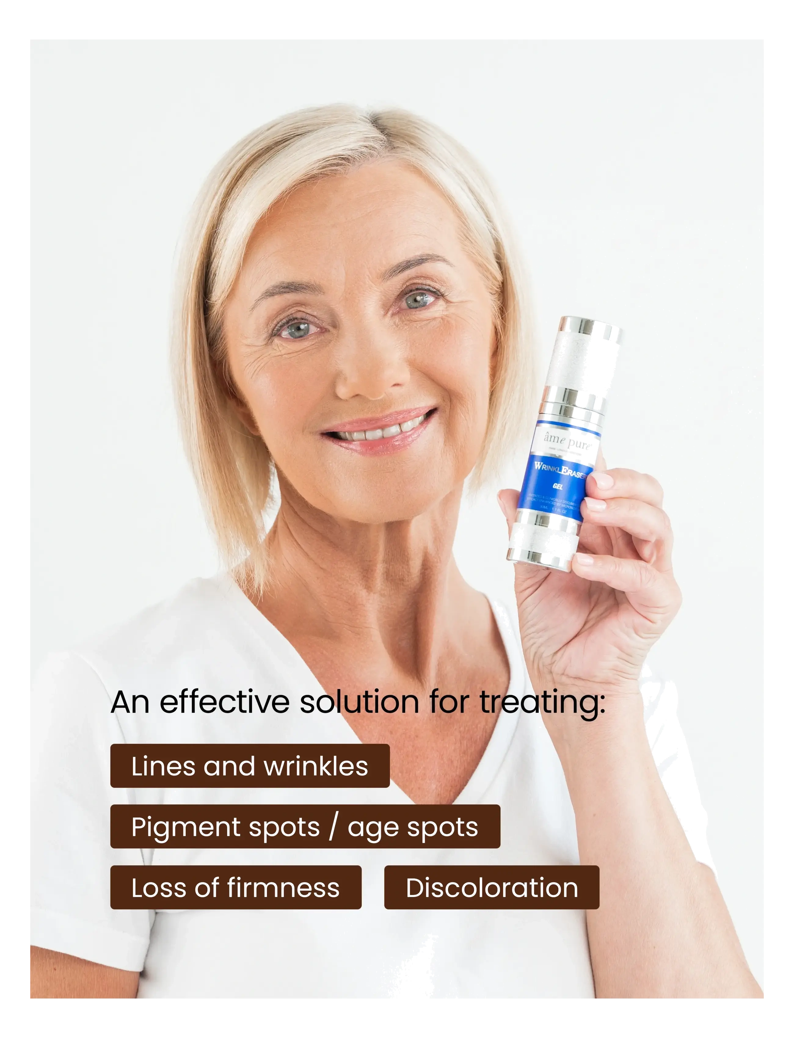 âme pure - WrinklEraser BASIC - Anti-Age Microneedling Derma Roller Kit - blue-silver - 3