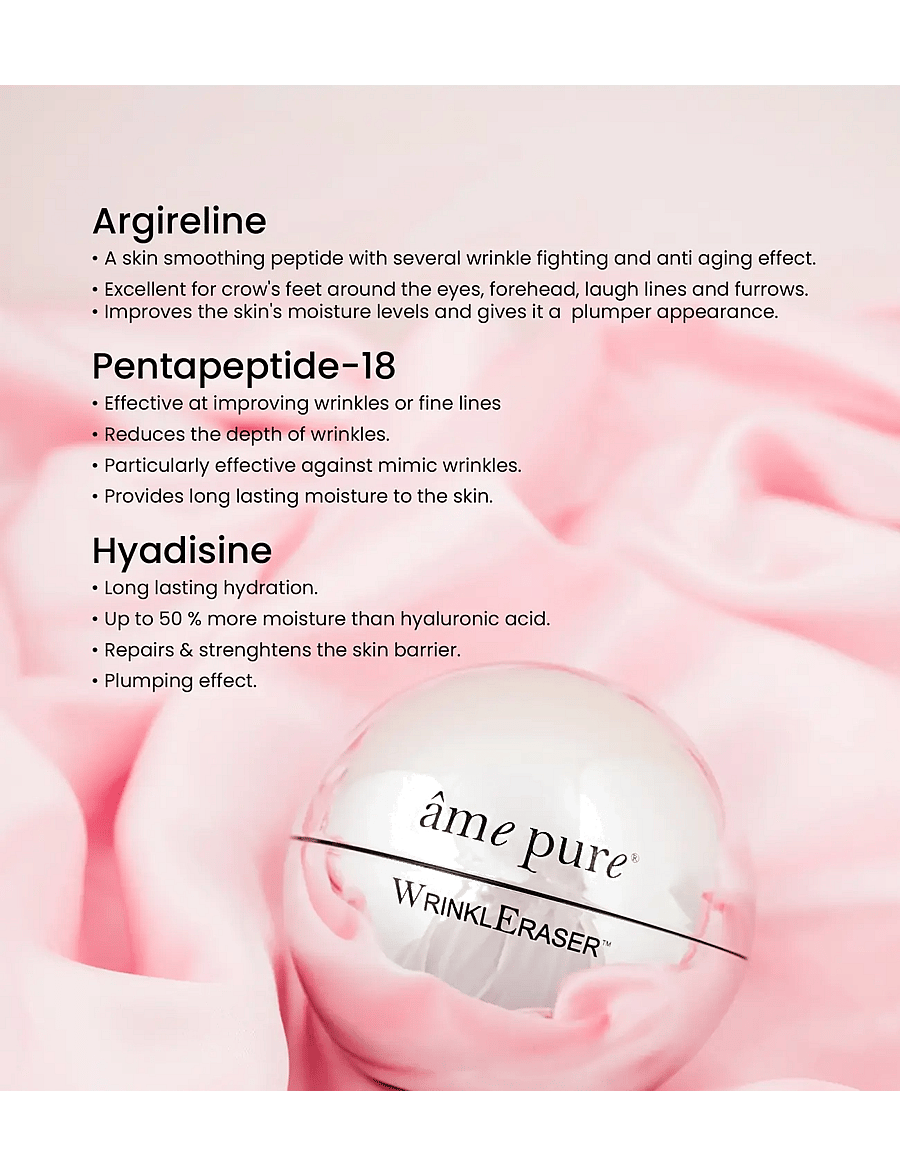 âme pure - WrinklEraser Cream - Anti-Aging Moisturizer for Wrinkles - Öökreem - white - 3