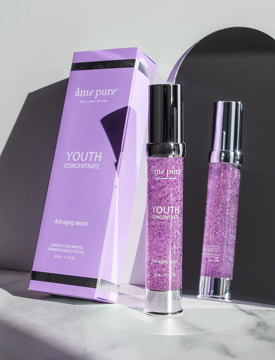 âme pure - Youth Concentrate - Anti-Aging Face Serum with 42% Actives - seerumid - purple - 0