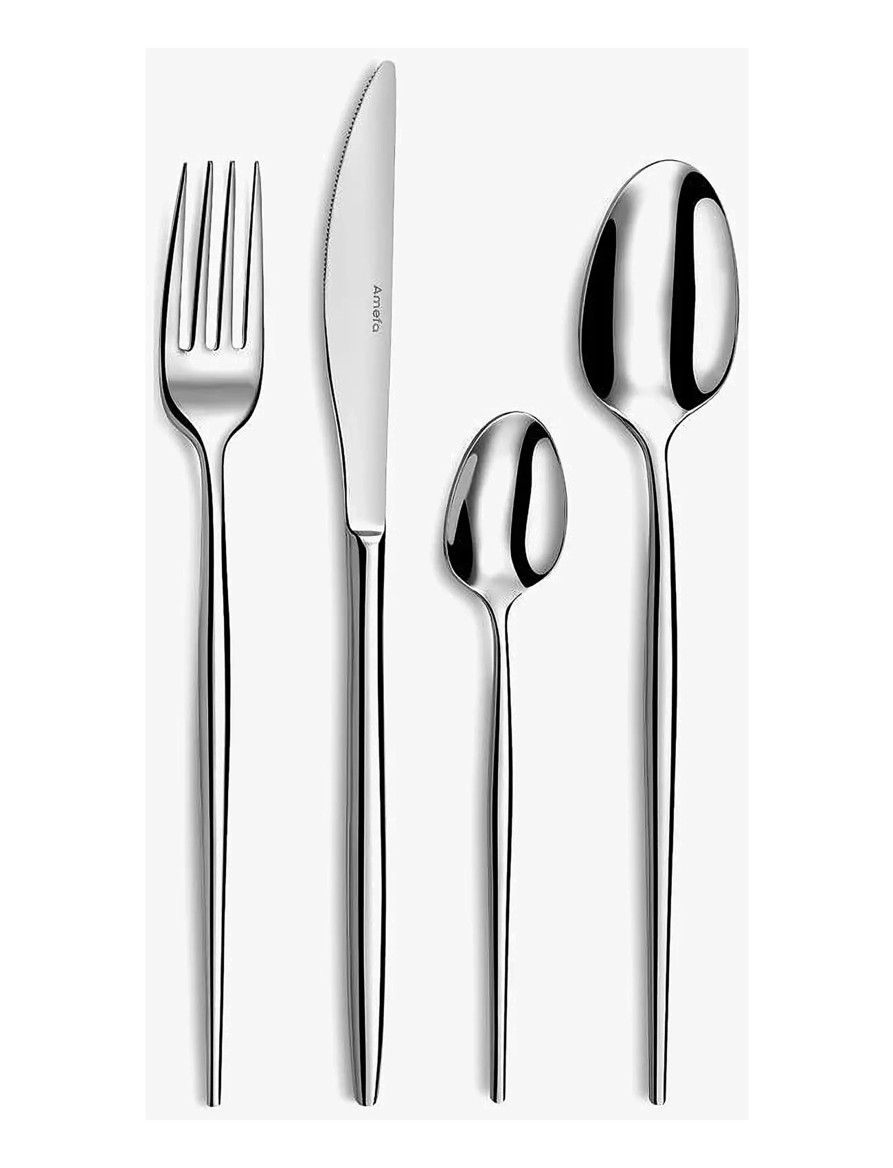 Amefa Soprano Cutlery Set 24-pcs - Amefa - STAINLESS STEEL / silver