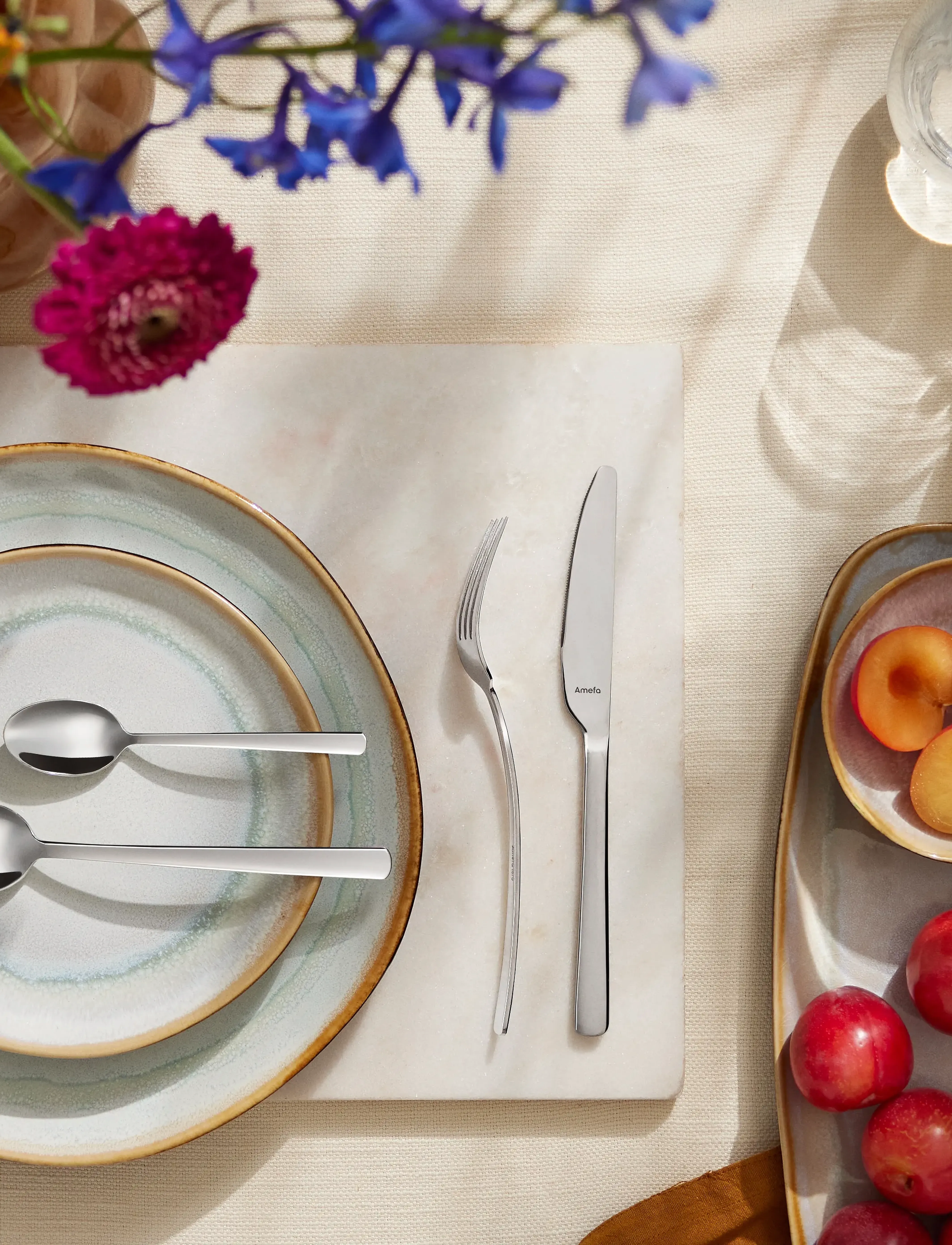 Amefa Pontis Cutleryset 24-Psc, One Size, Cutlery, Silber - Cutlery Set, Homeware