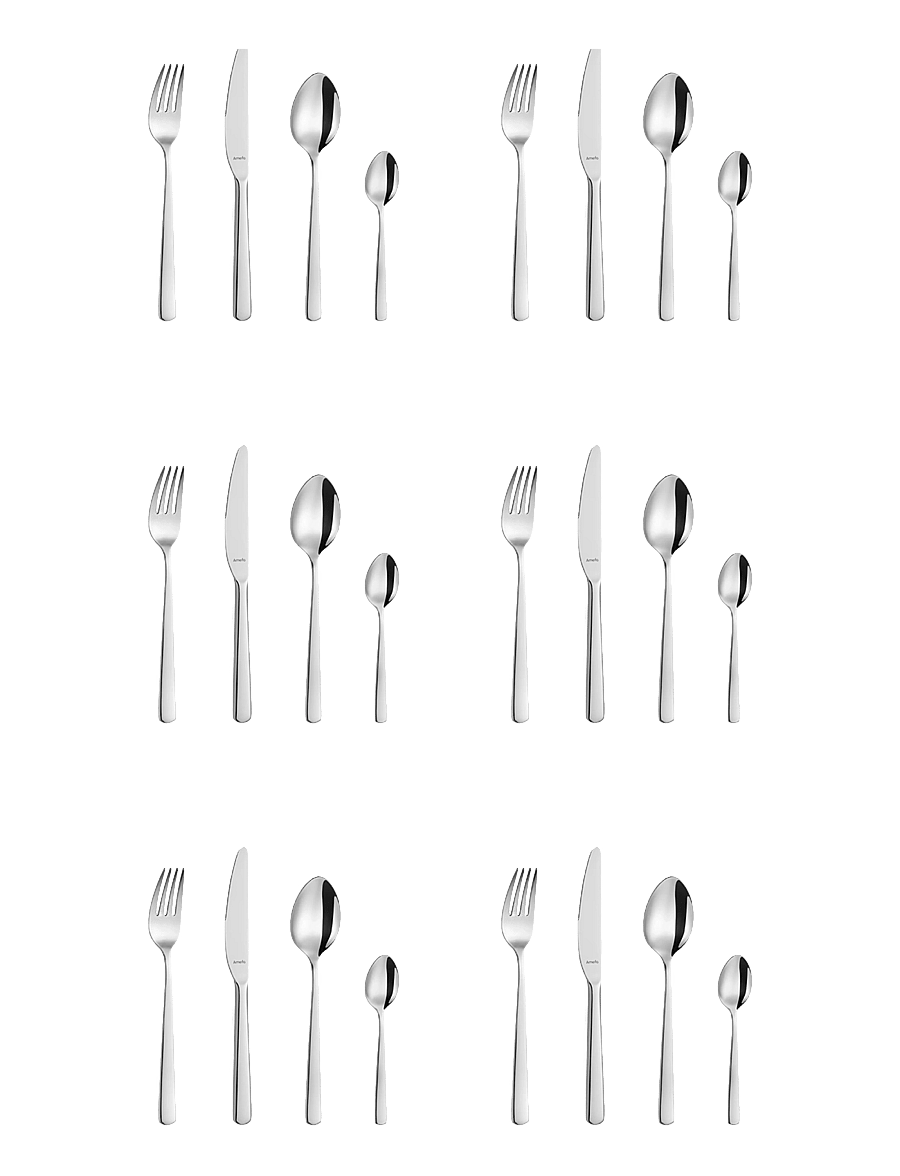 Amefa - Phoenix Cutlery set 24-psc - söögiriistakomplektid - stainless sttel - 0