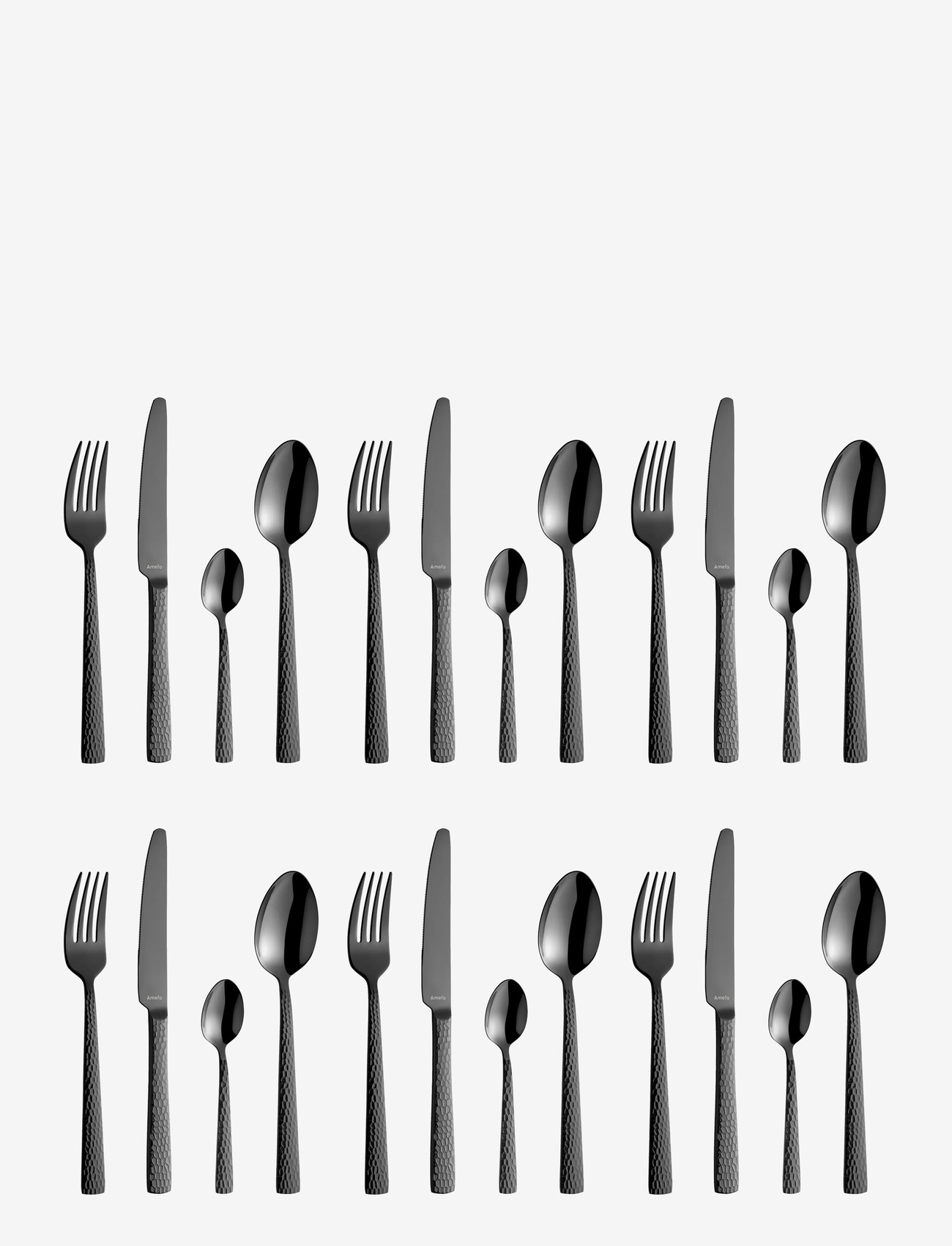 Amefa - Felicity Cutlery Set 24-pcs - köp efter pris - black - 1