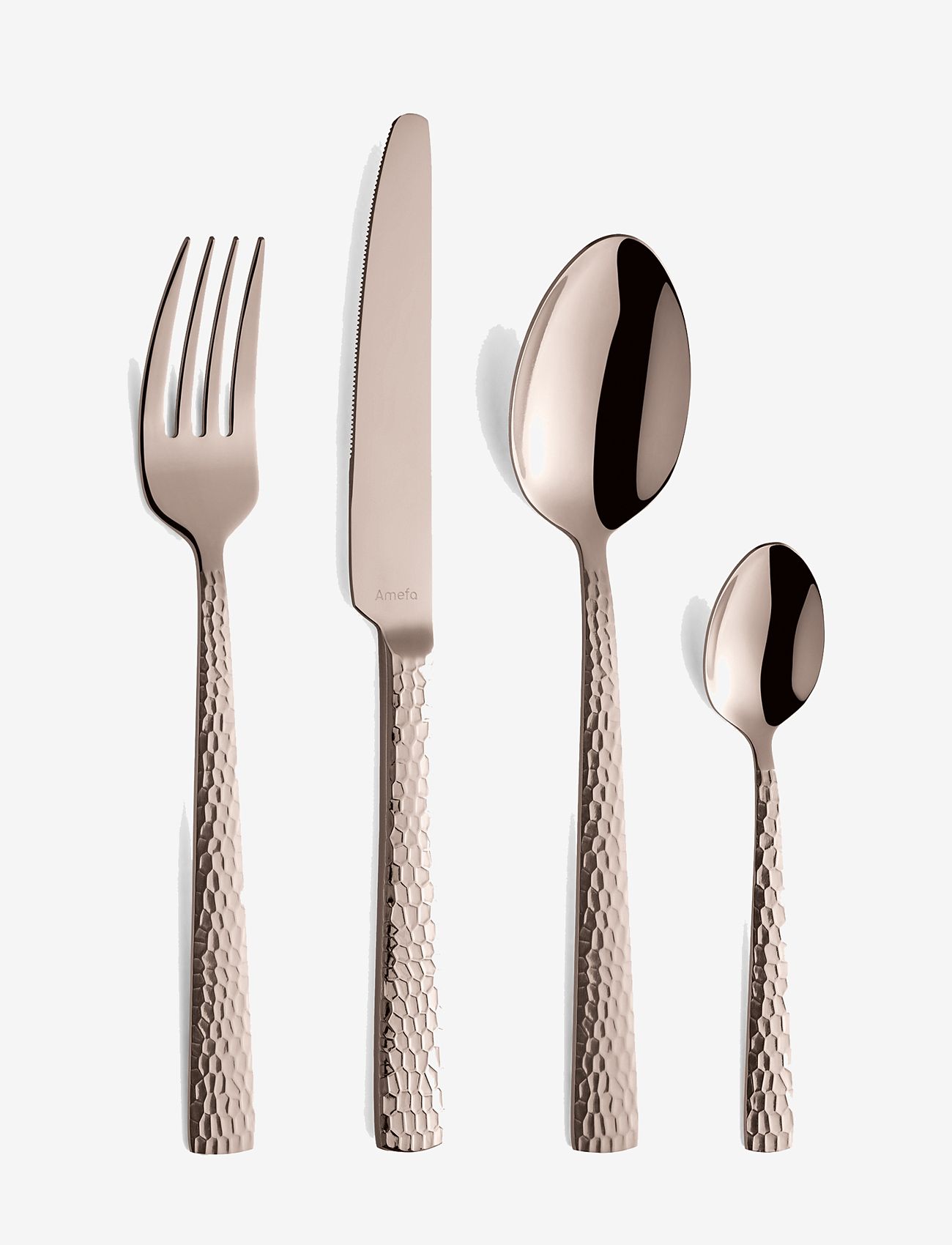 Amefa - Felicity Cutlery Set 24-pcs - söögiriistakomplektid - rosÉ champagne - 0