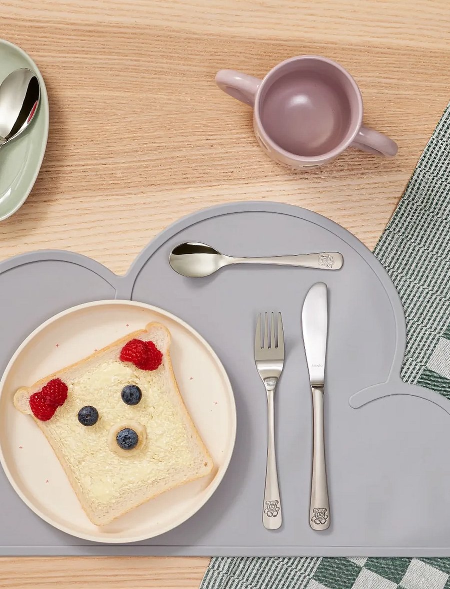 Amefa - Children Cutlery Set Teddy 4-psc - madalaimad hinnad - stainless sttel - 2