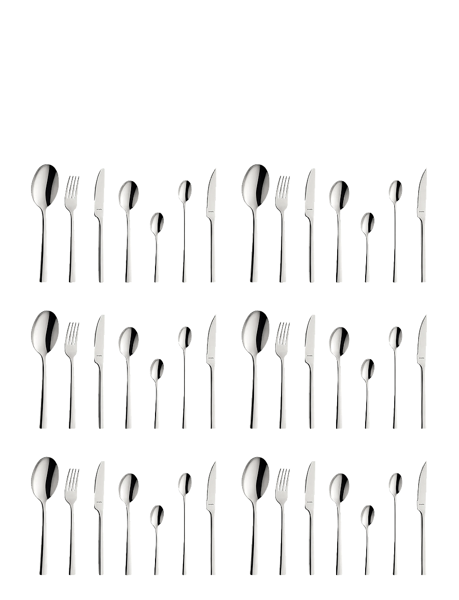 Amefa - Manille Cutlery Set 42-pcs - söögiriistakomplektid - stainless steel - 1