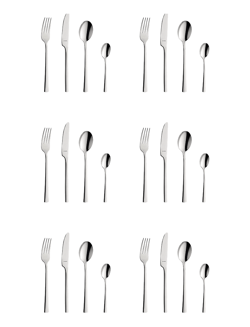 Amefa - Manille Cutlery set 24-psc - söögiriistakomplektid - stainless sttel - 1