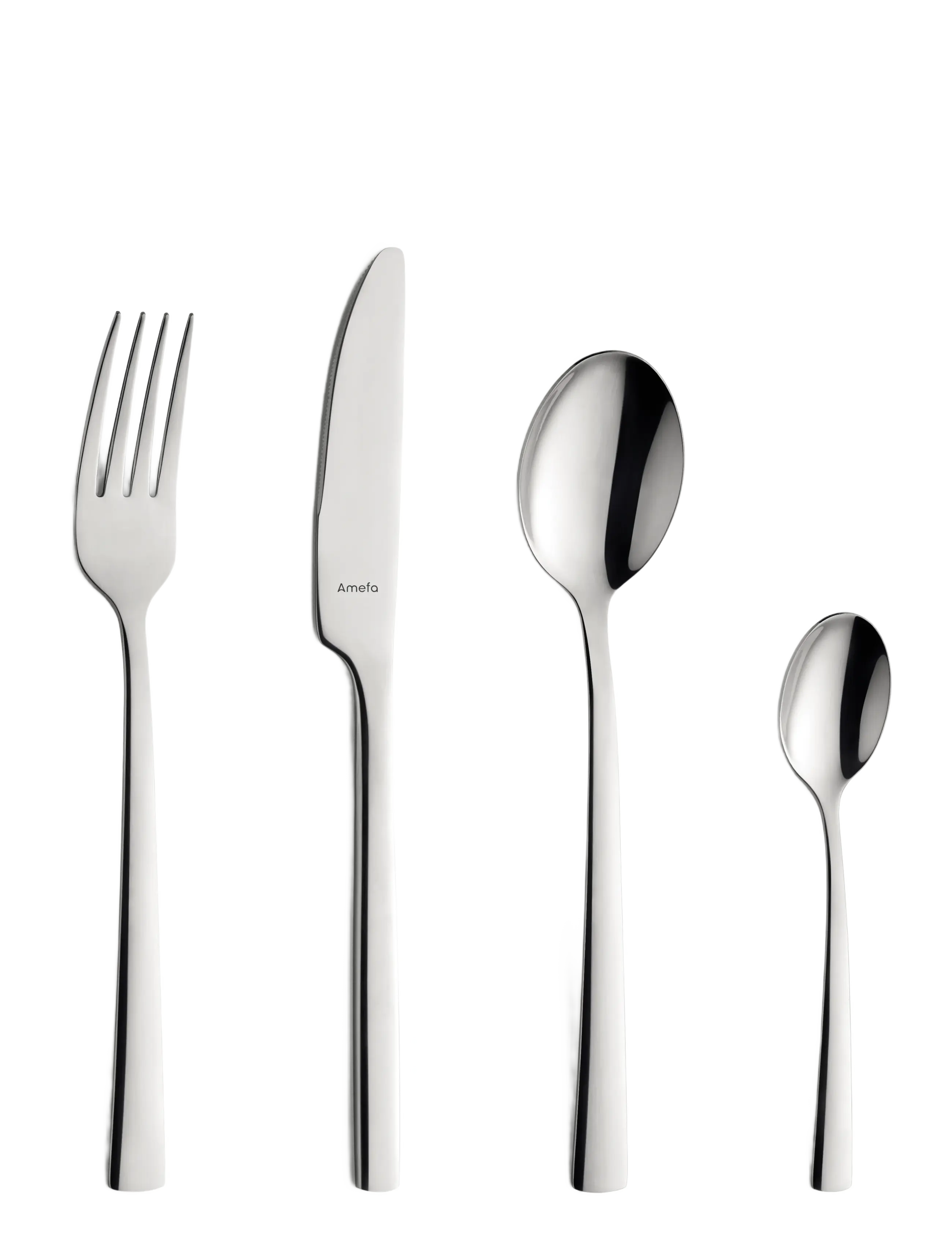 AMEFA Manille Cutlery Set 24-Psc Silber - One Size - Unisex