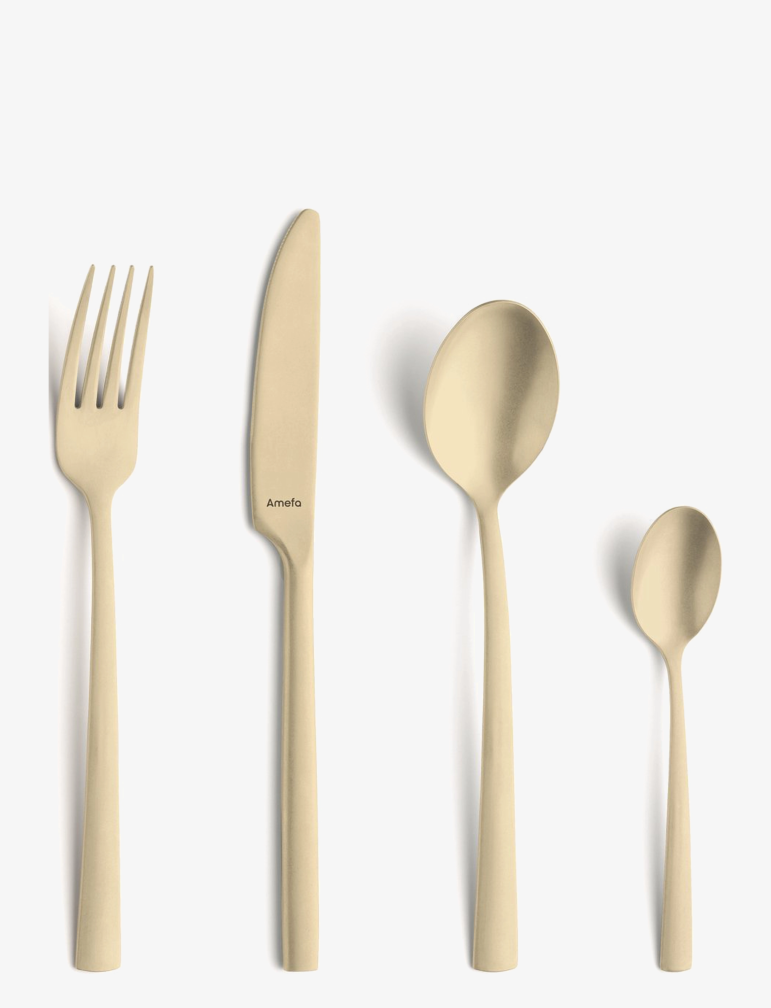 Amefa Manille Cutlery Set 16-pcs - Besteck - CHAMPAGNE / gold