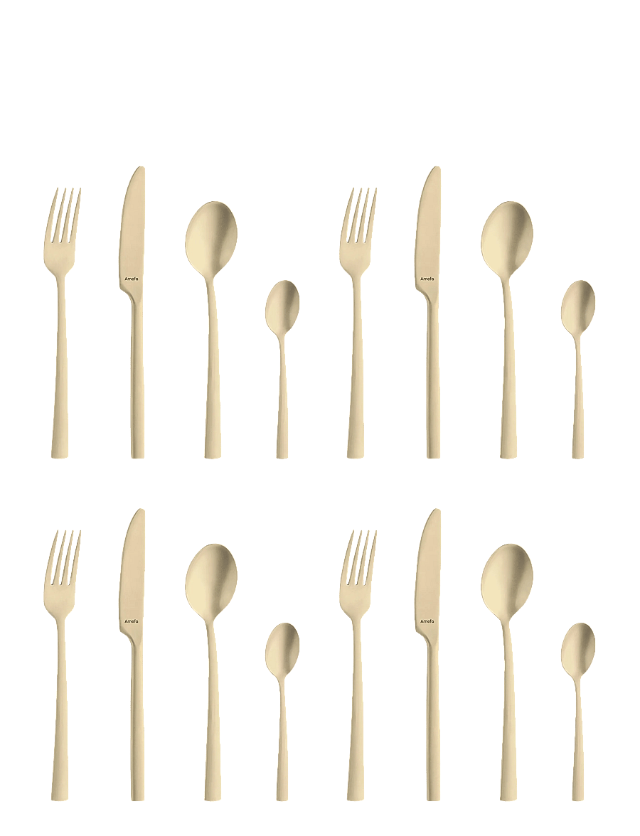 Amefa - Manille Cutlery Set 16-pcs - osta hinna alusel - champagne - 2