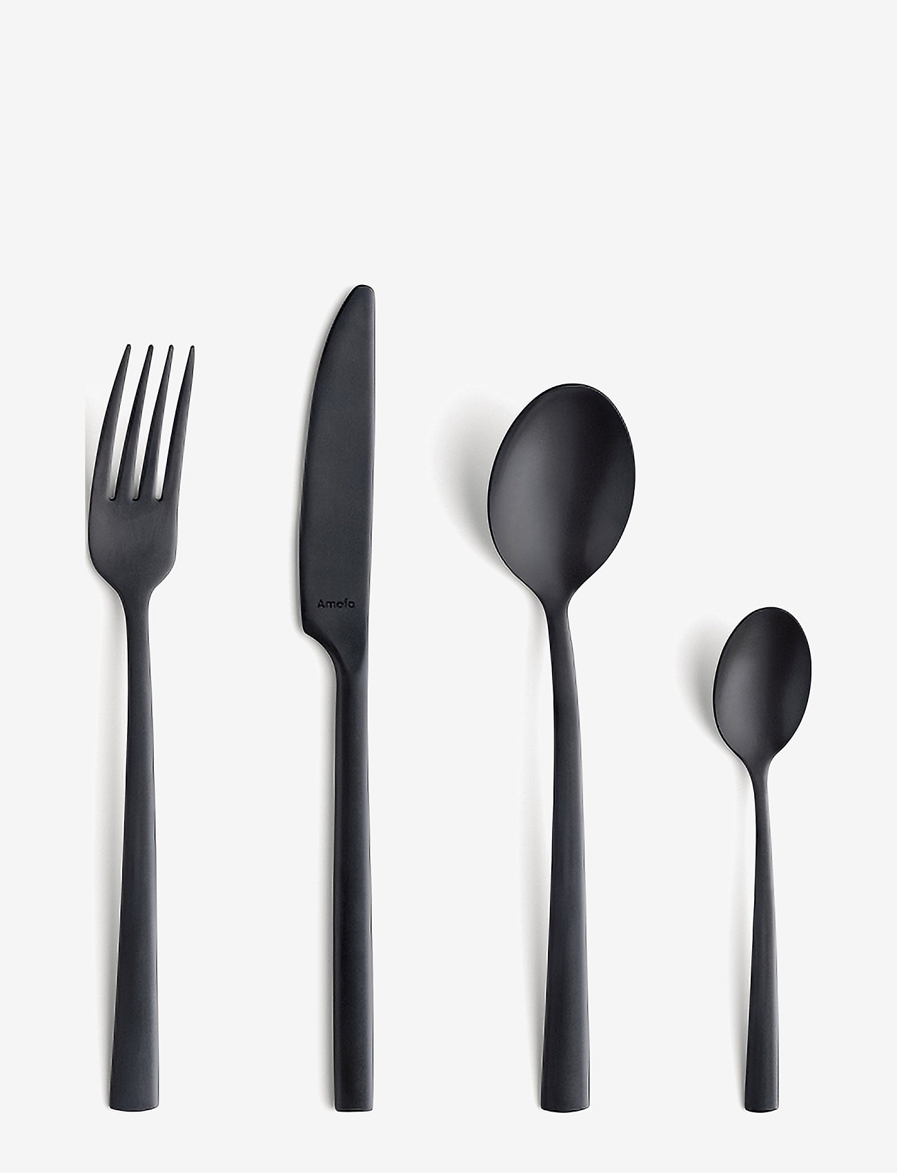 Amefa - Manille Cutlery Set 16-pcs - shop by price - black - 0