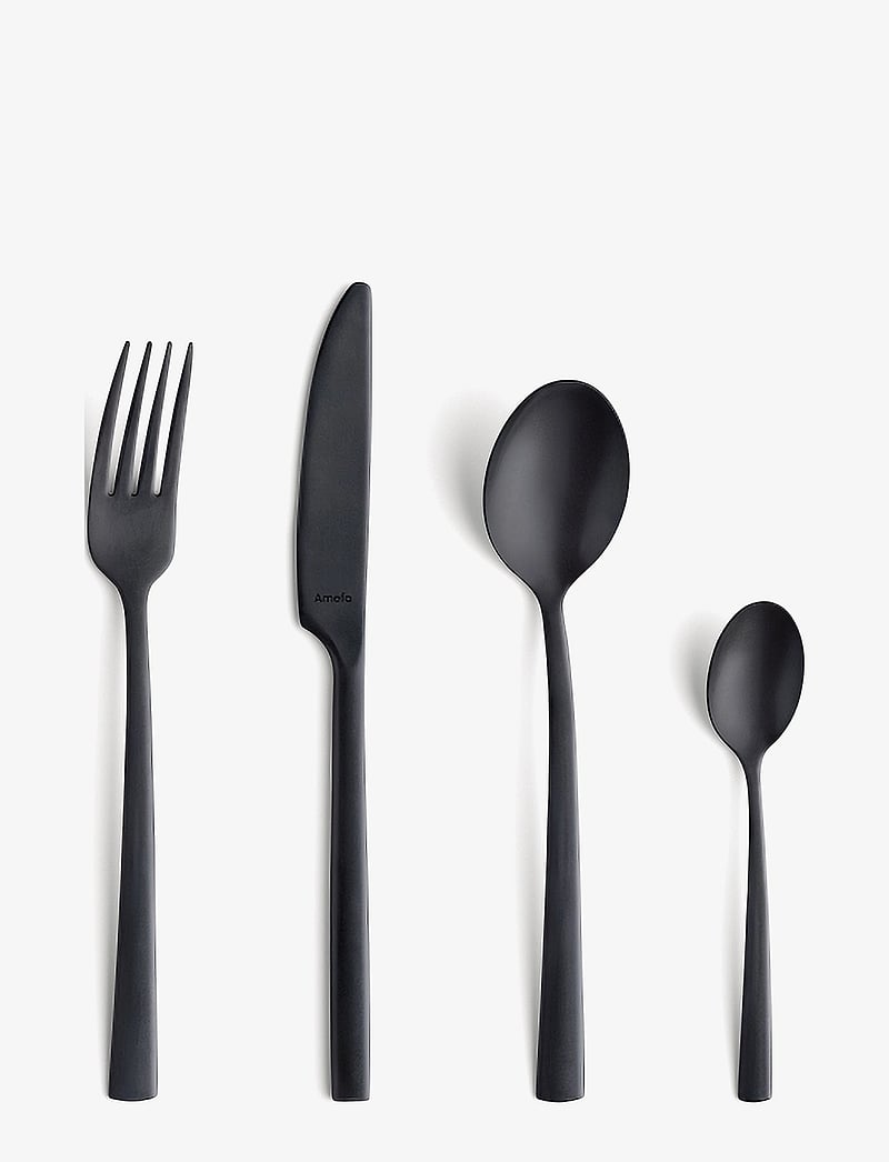 Amefa - Manille Cutlery Set 16-pcs - söögiriistakomplektid - black - 0