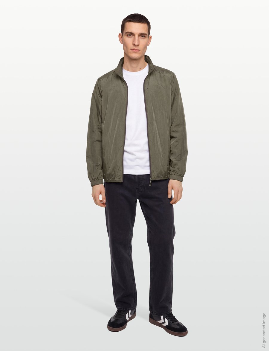 American Eagle - 1600 ACTIVE WINDBREAKER - frühlingsjacken - olive moss - 0