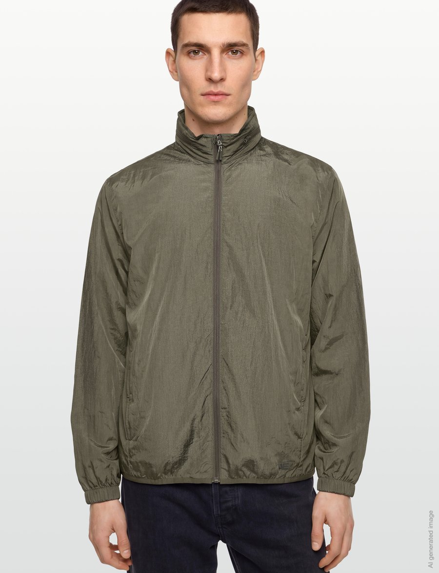 American Eagle - 1600 ACTIVE WINDBREAKER - frühlingsjacken - olive moss - 3
