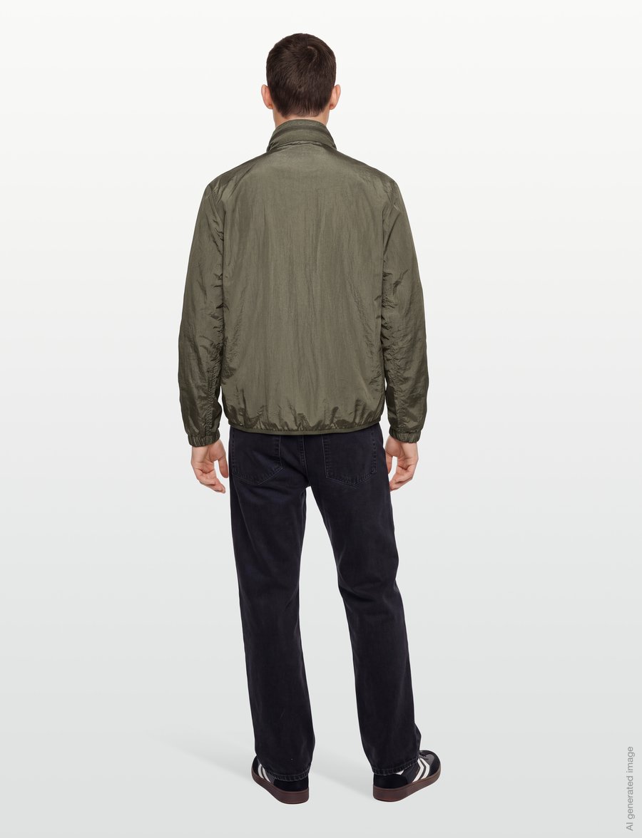 American Eagle - 1600 ACTIVE WINDBREAKER - frühlingsjacken - olive moss - 4