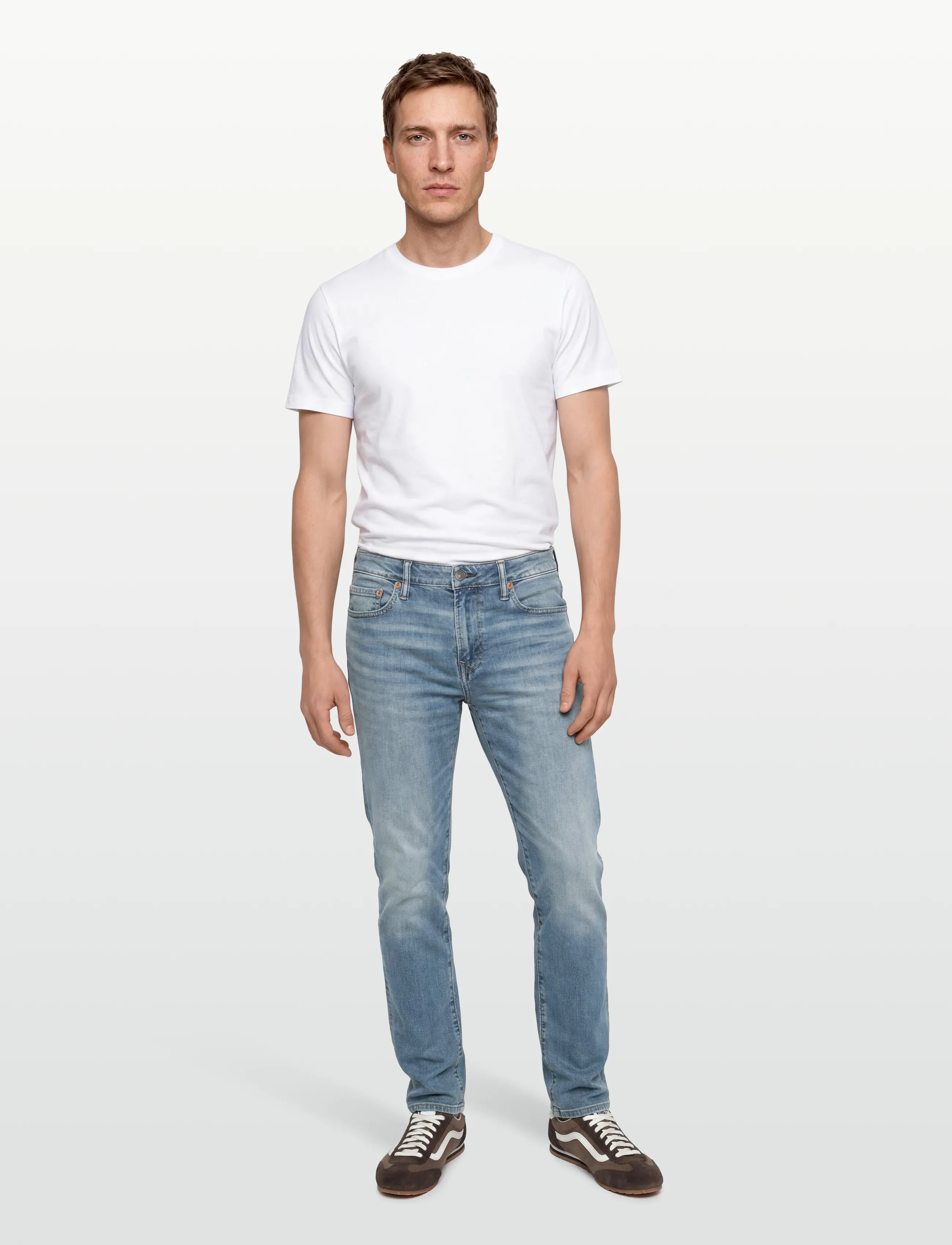 American Eagle MEDIUM CLEAN ORIGINAL STRAIGHT - Jeans - CAMPUS BRIGHTS / blue