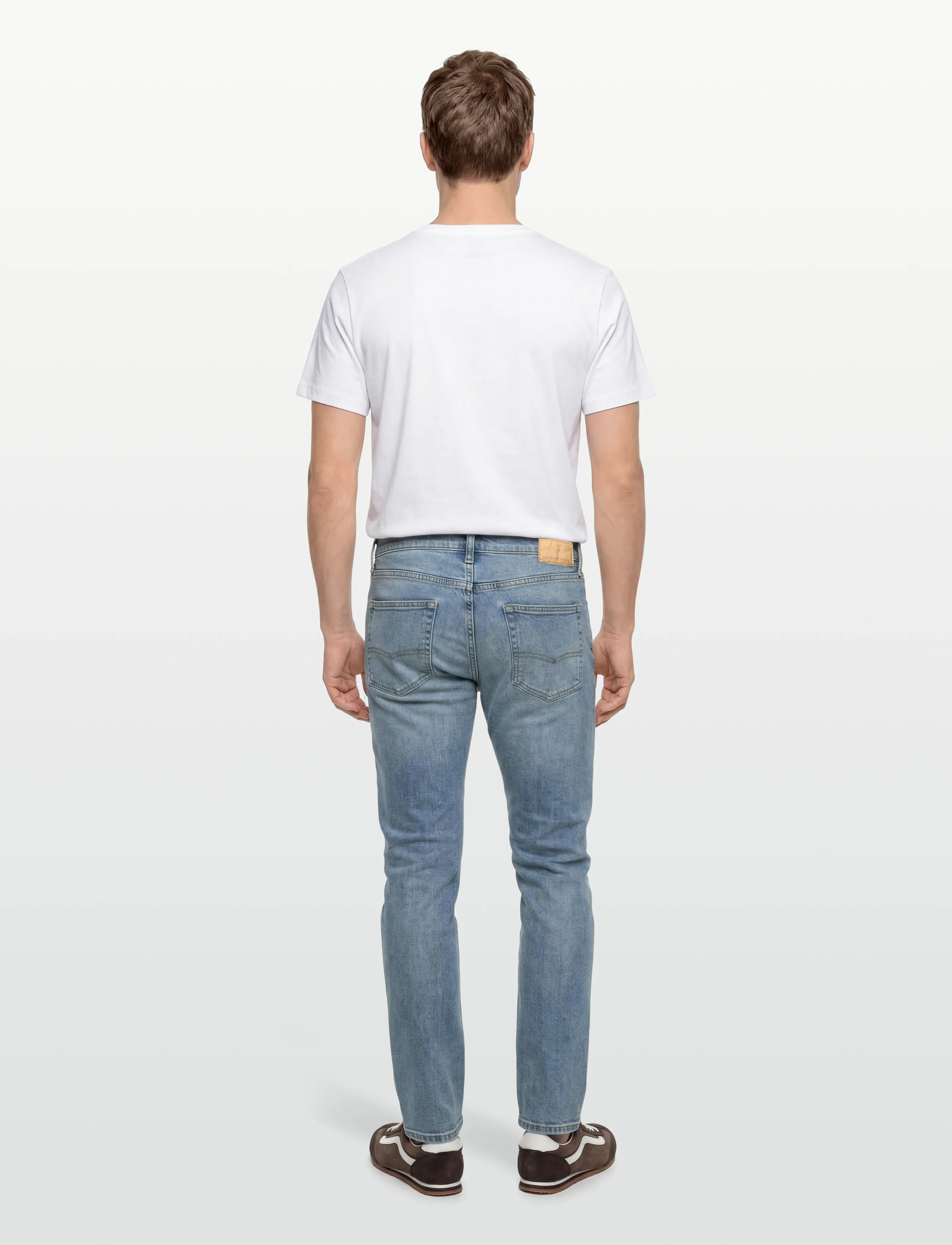 American Eagle - MEDIUM CLEAN ORIGINAL STRAIGHT - normale jeans - campus brights - 4