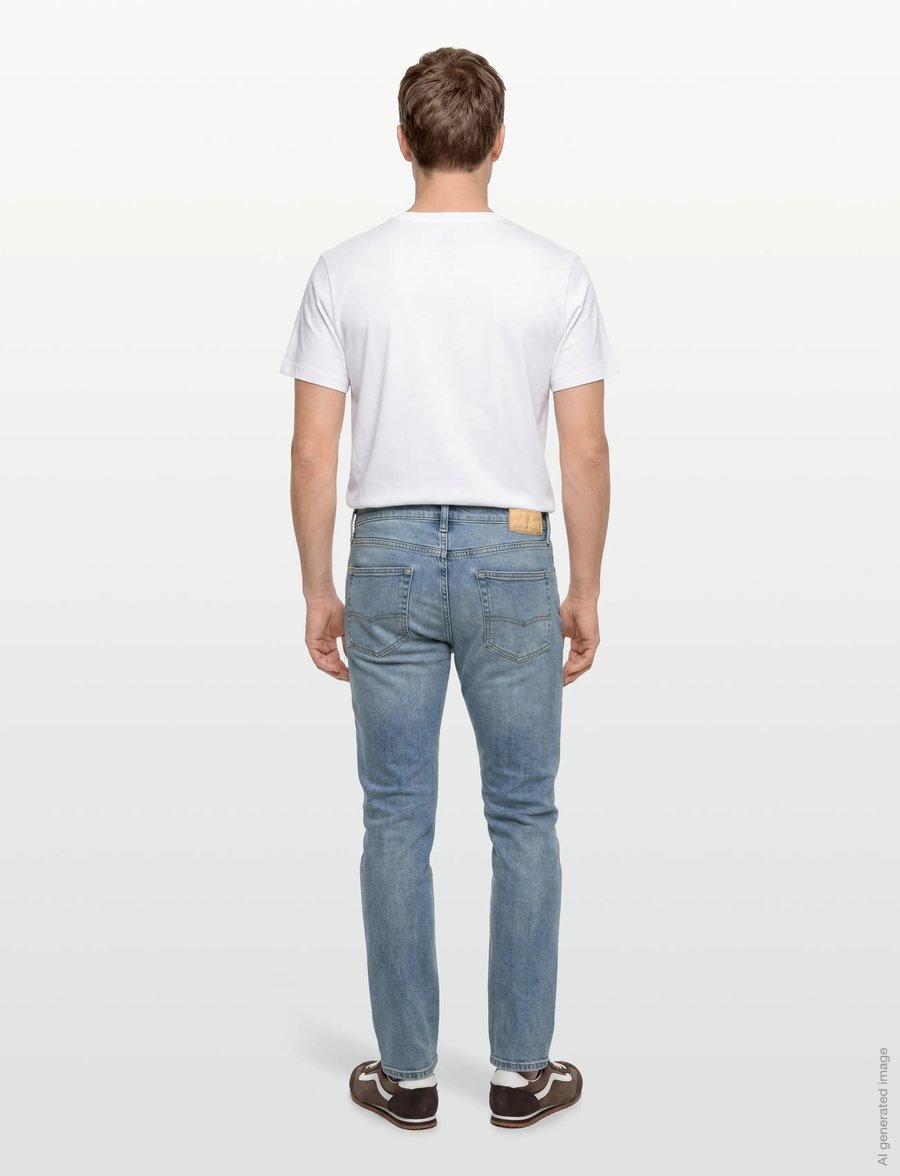 American Eagle - MEDIUM CLEAN ORIGINAL STRAIGHT - normale jeans - campus brights - 4