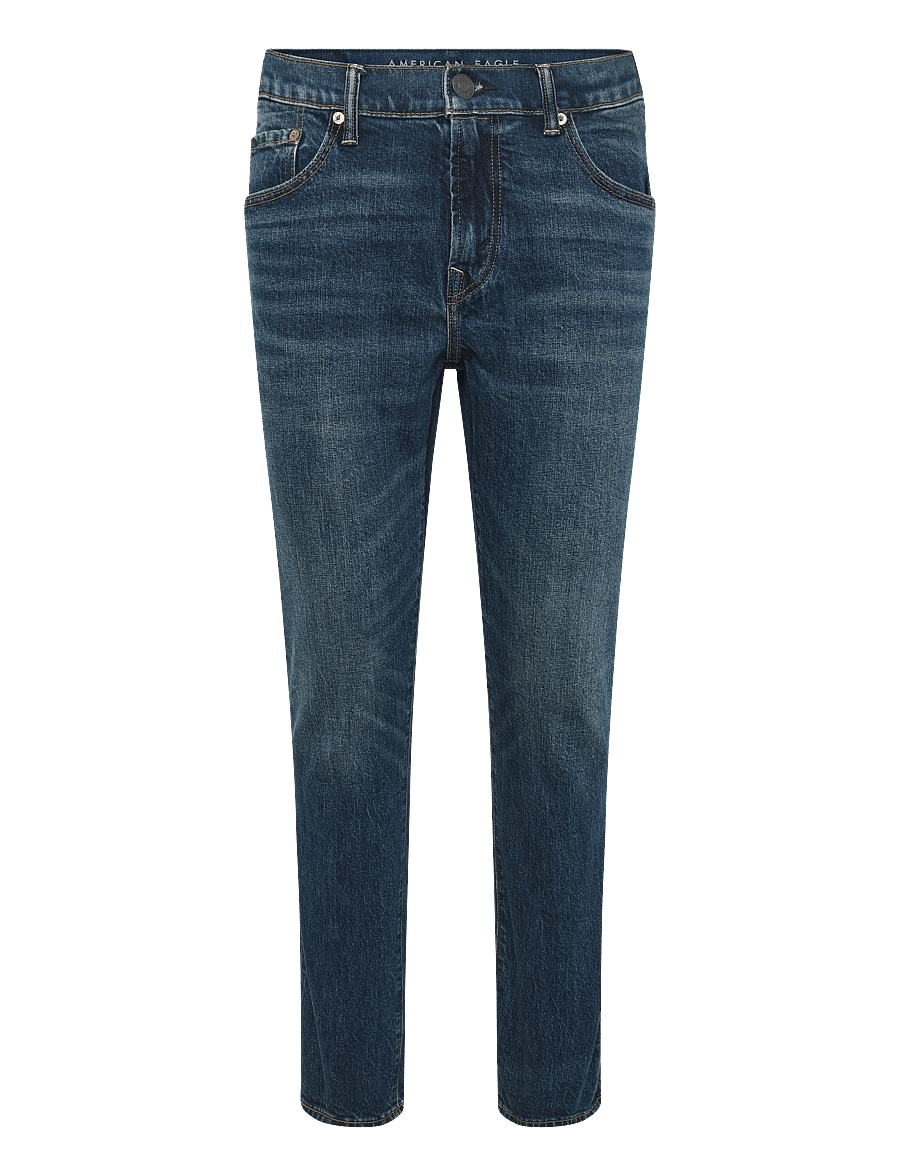 American Eagle - INTL EXCLUSIVE MEDIUM CLEAN SLIM STRAIGHT - slim fit -farkut - classic medium - 1