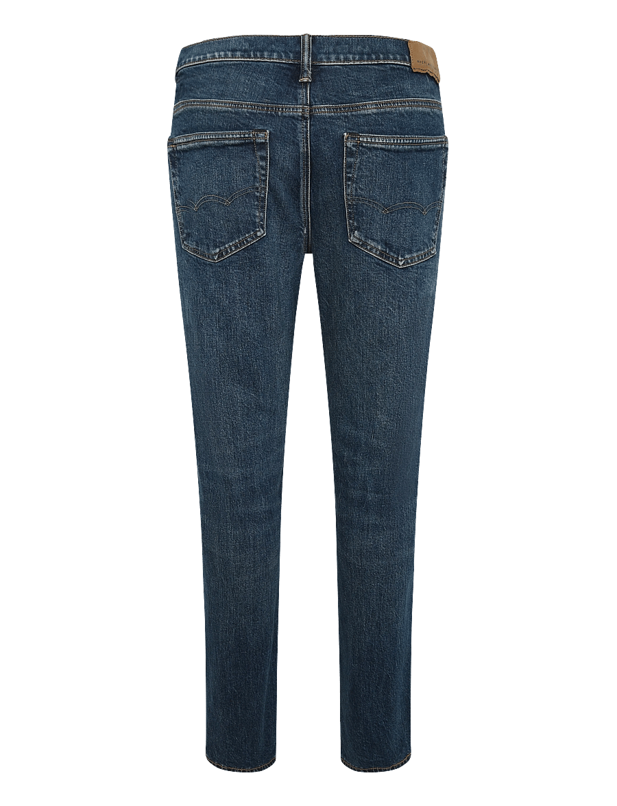 American Eagle - INTL EXCLUSIVE MEDIUM CLEAN SLIM STRAIGHT - slim fit -farkut - classic medium - 2