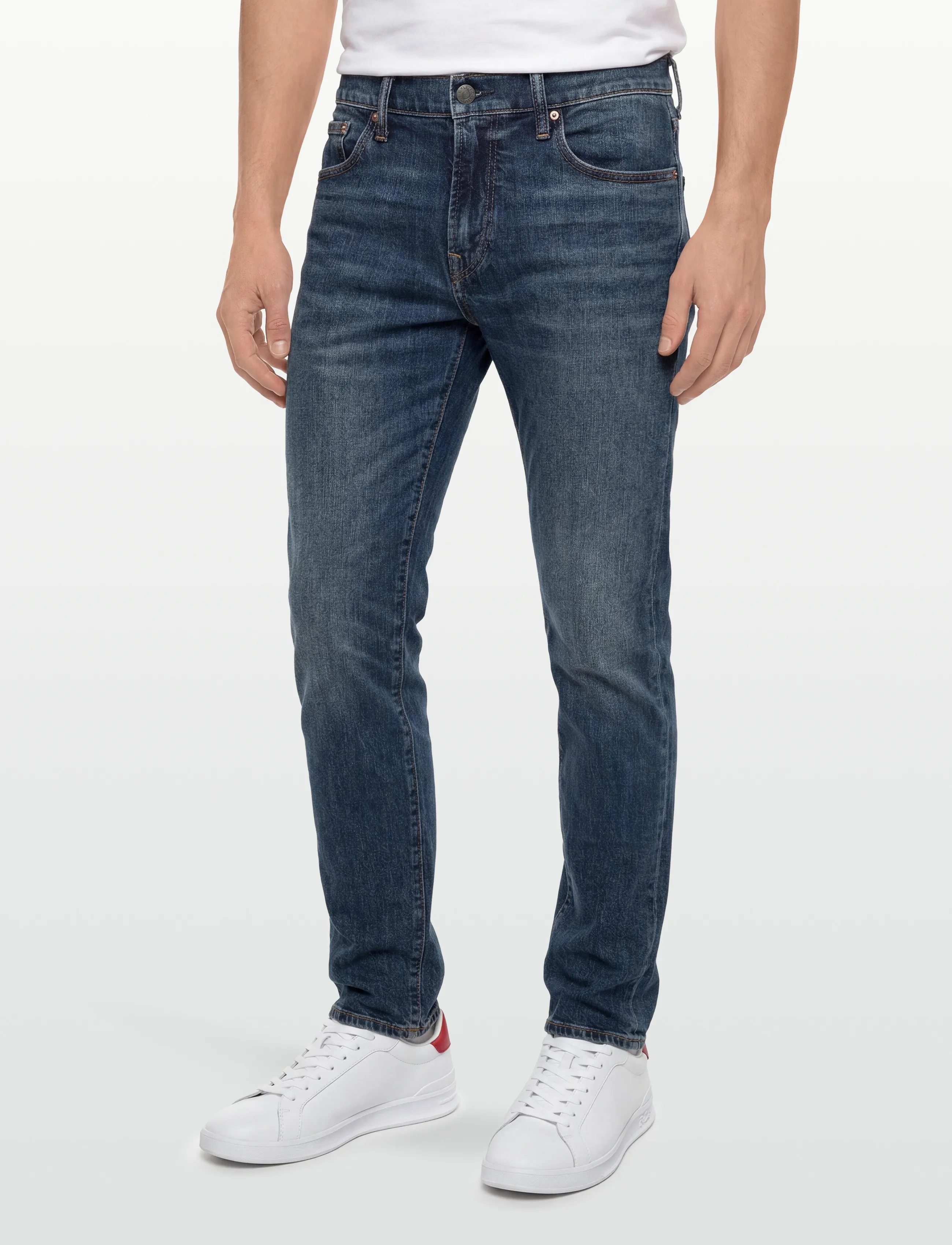 American Eagle - INTL EXCLUSIVE MEDIUM CLEAN SLIM STRAIGHT - slim fit -farkut - classic medium - 3