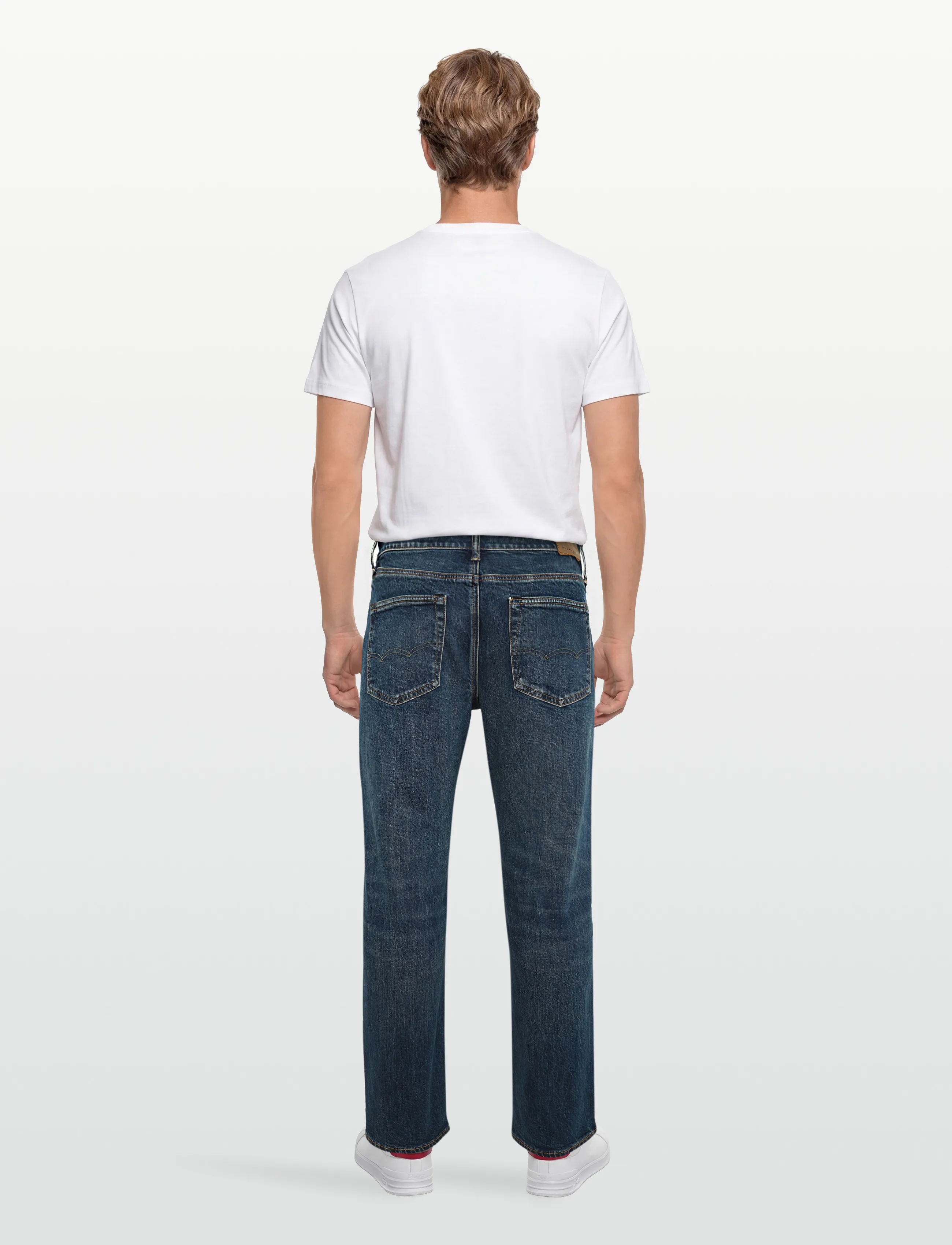 American Eagle - INTL EXCLUSIVE MEDIUM CLEAN SLIM STRAIGHT - slim fit -farkut - classic medium - 4