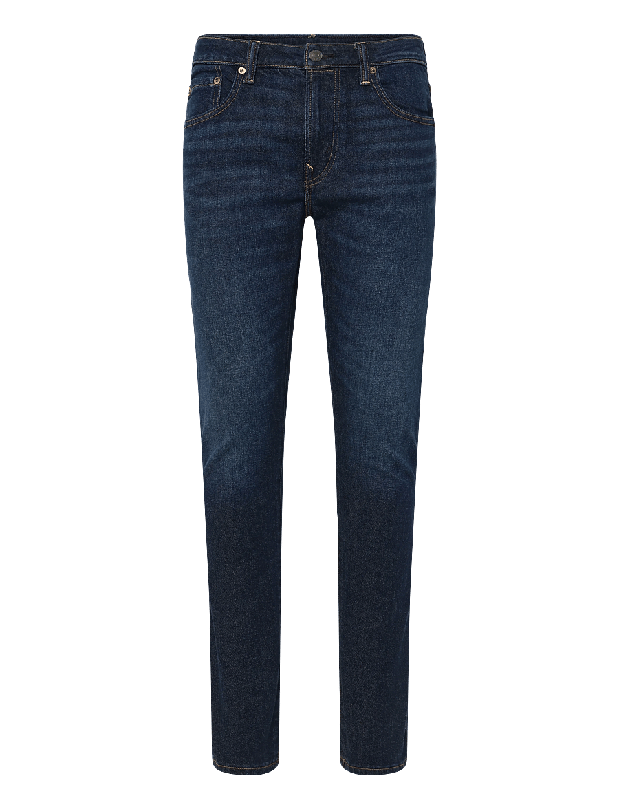 American Eagle - DARK CLEAN SLIM FIT - slim jeans - high tide - 1