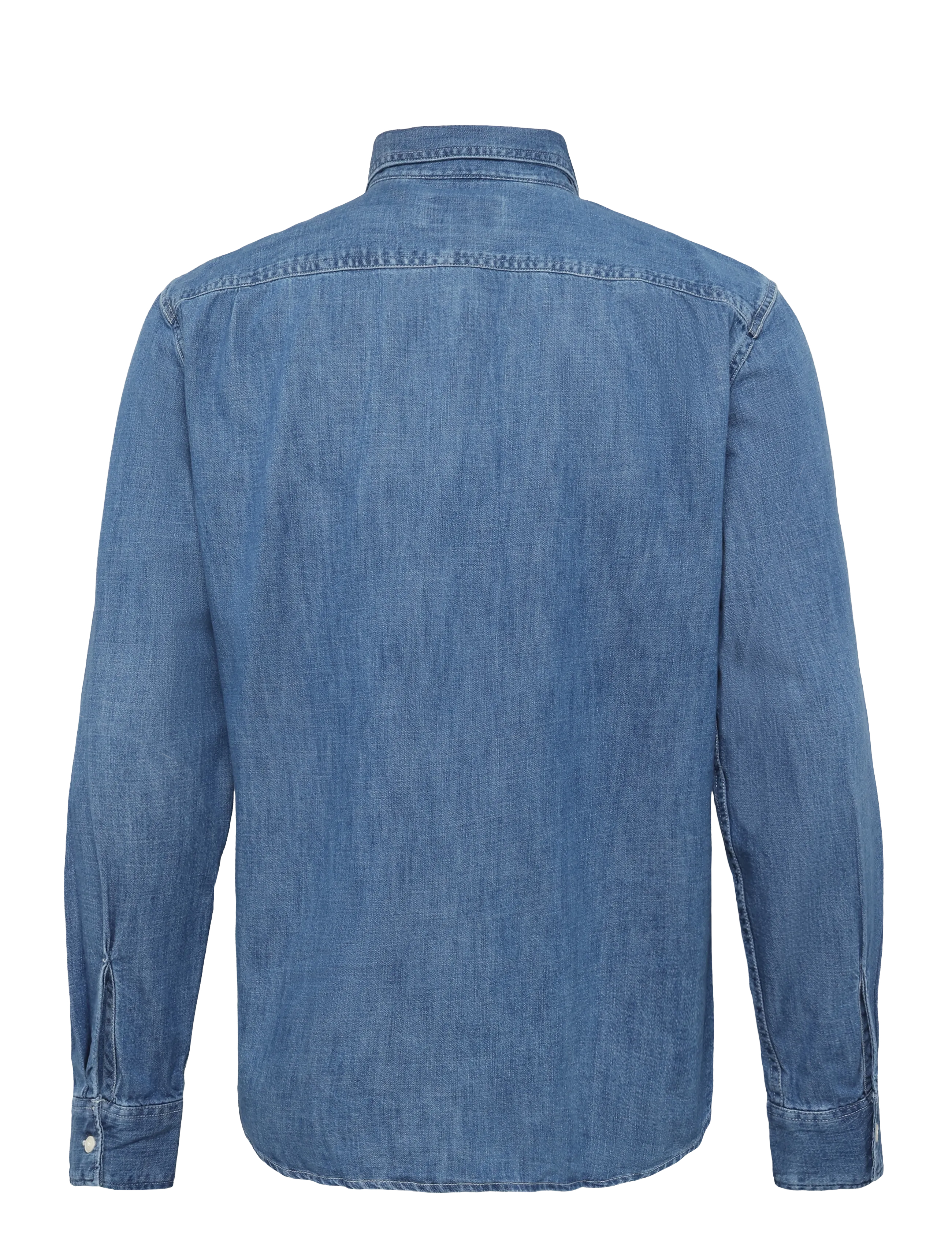 American Eagle - CF CSC DENIM SHIRT - medium wash - 1