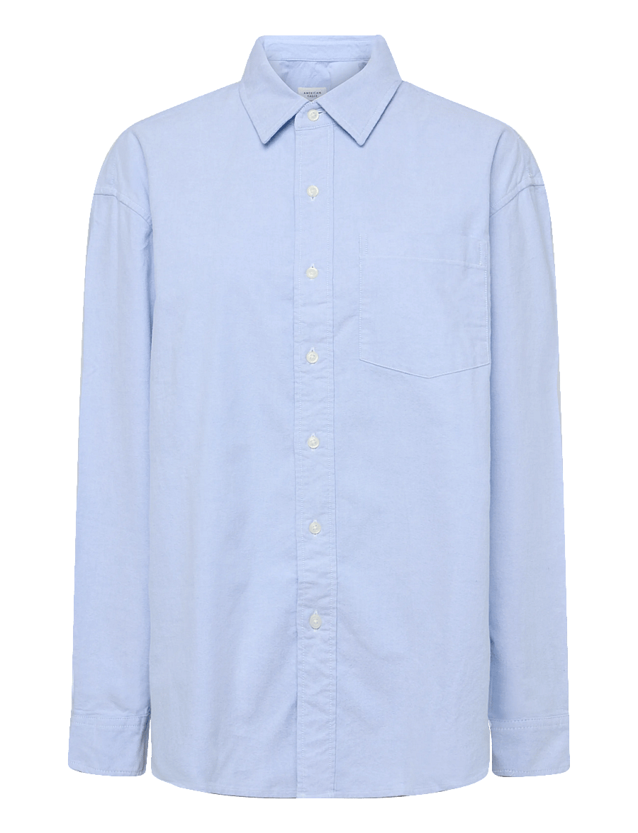 American Eagle - PERFECT BLUE OVERSIZED CSC YD OXFORD SHIRT - oxford-skjortor - ice blue - 0