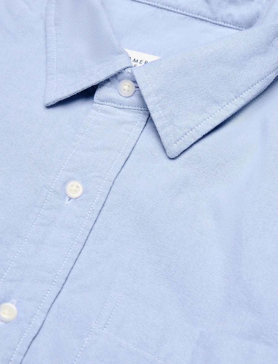 American Eagle - PERFECT BLUE OVERSIZED CSC YD OXFORD SHIRT - oxford-skjortor - ice blue - 2