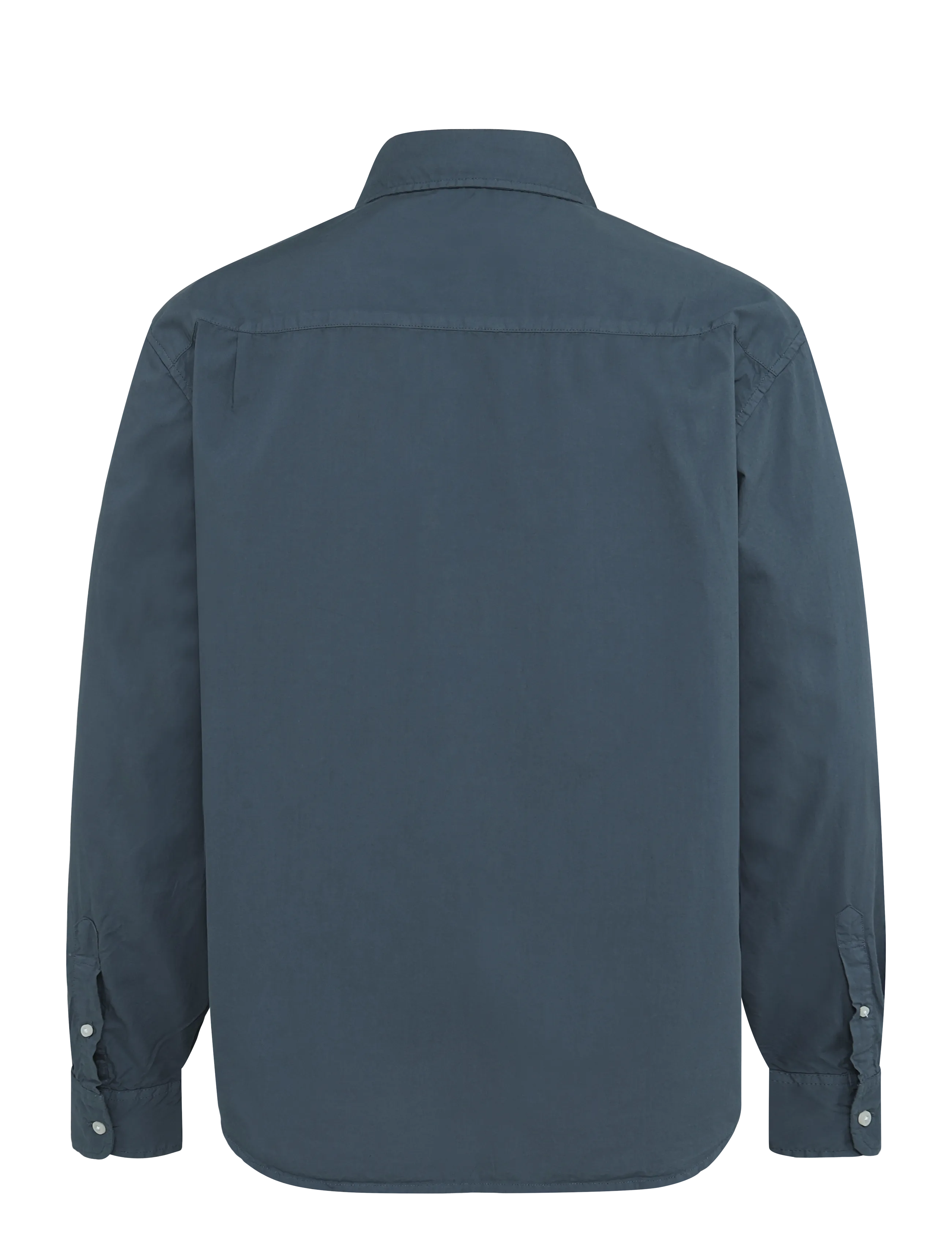 American Eagle - POSTAL NAVY OVERSIZED CSC GARMENT DYE POPLIN SHIRT - rich navy - 2