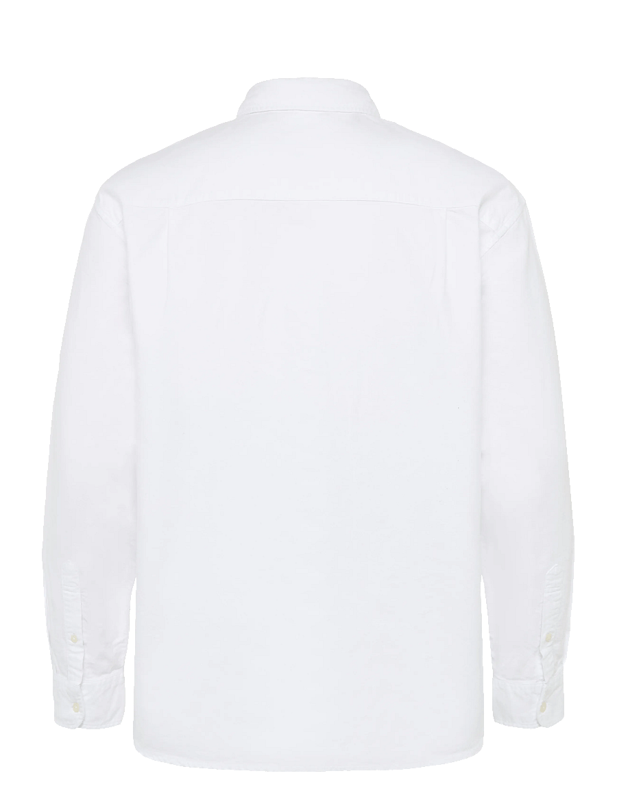 American Eagle - WHITE OVERSIZED CSC YD OXFORD SHIRT - oxfordi särgid - white - 2