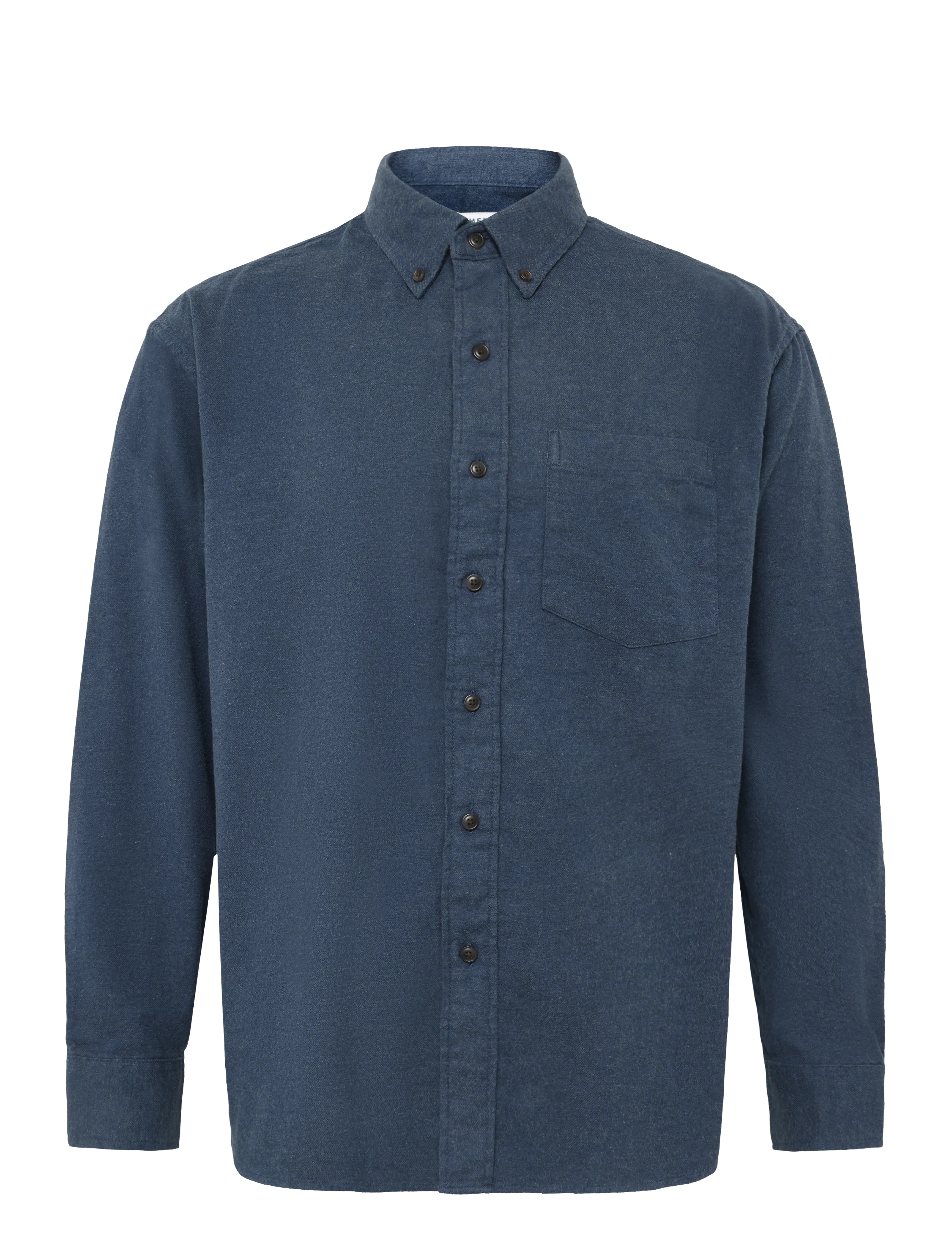American Eagle INDIGO BLOSSOM OVERSIZED BD BIRCH FLANNEL SHIRT - Flanellskjortor - NAVY / navy