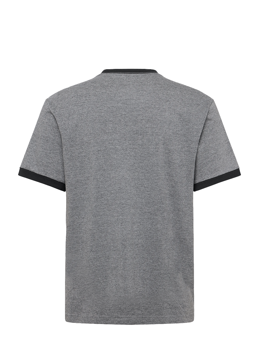 American Eagle - G SS INTL ELEVATED SET IN RINGER TEE- PC DYE + SERIOUSLY SOFT WASH - kortärmade t-shirts - grey - 1