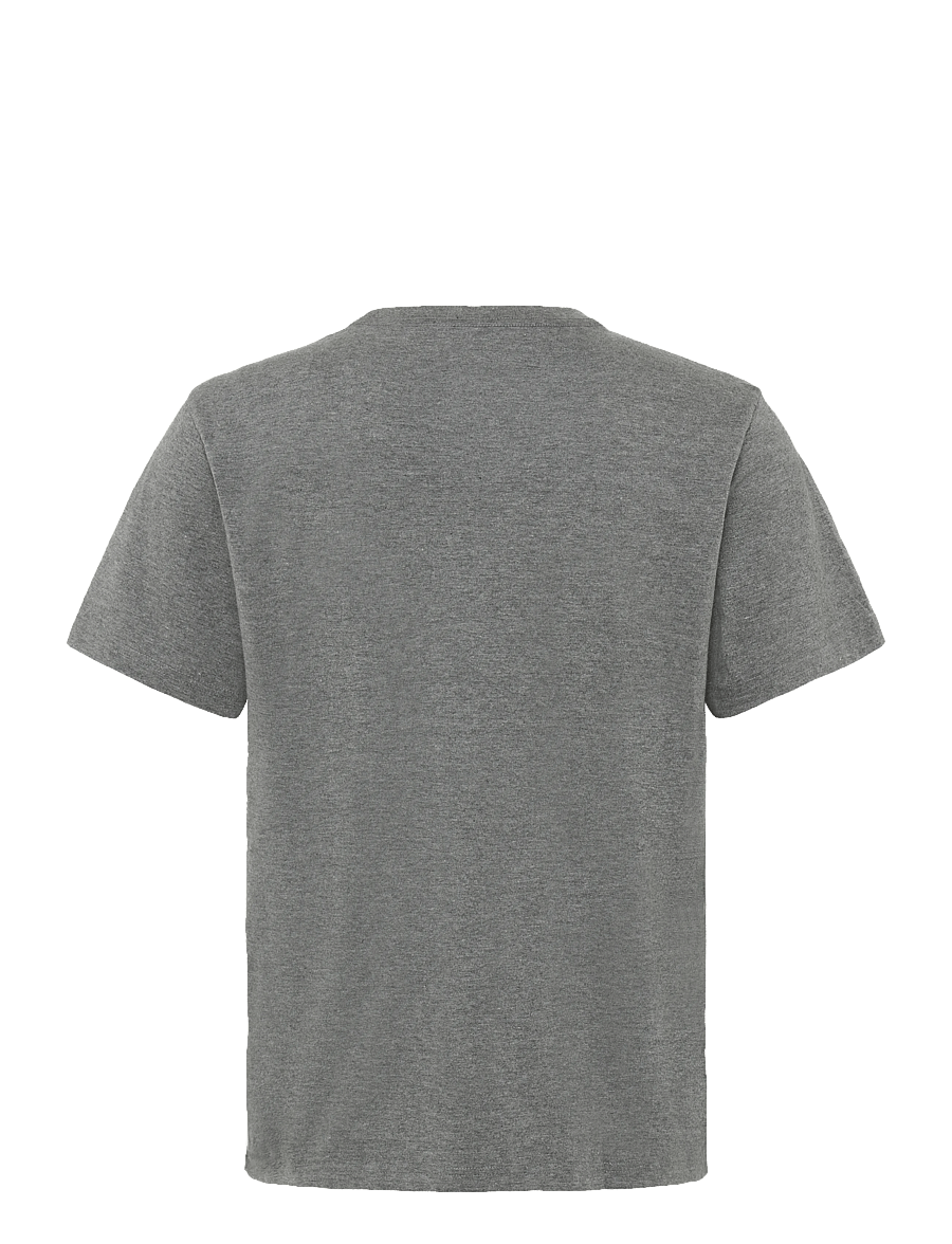 American Eagle - G SS SP2 SET IN TEE- CVC + SERIOUSLY SOFT WASH - kurzärmelige t-shirts - heather gray - 1