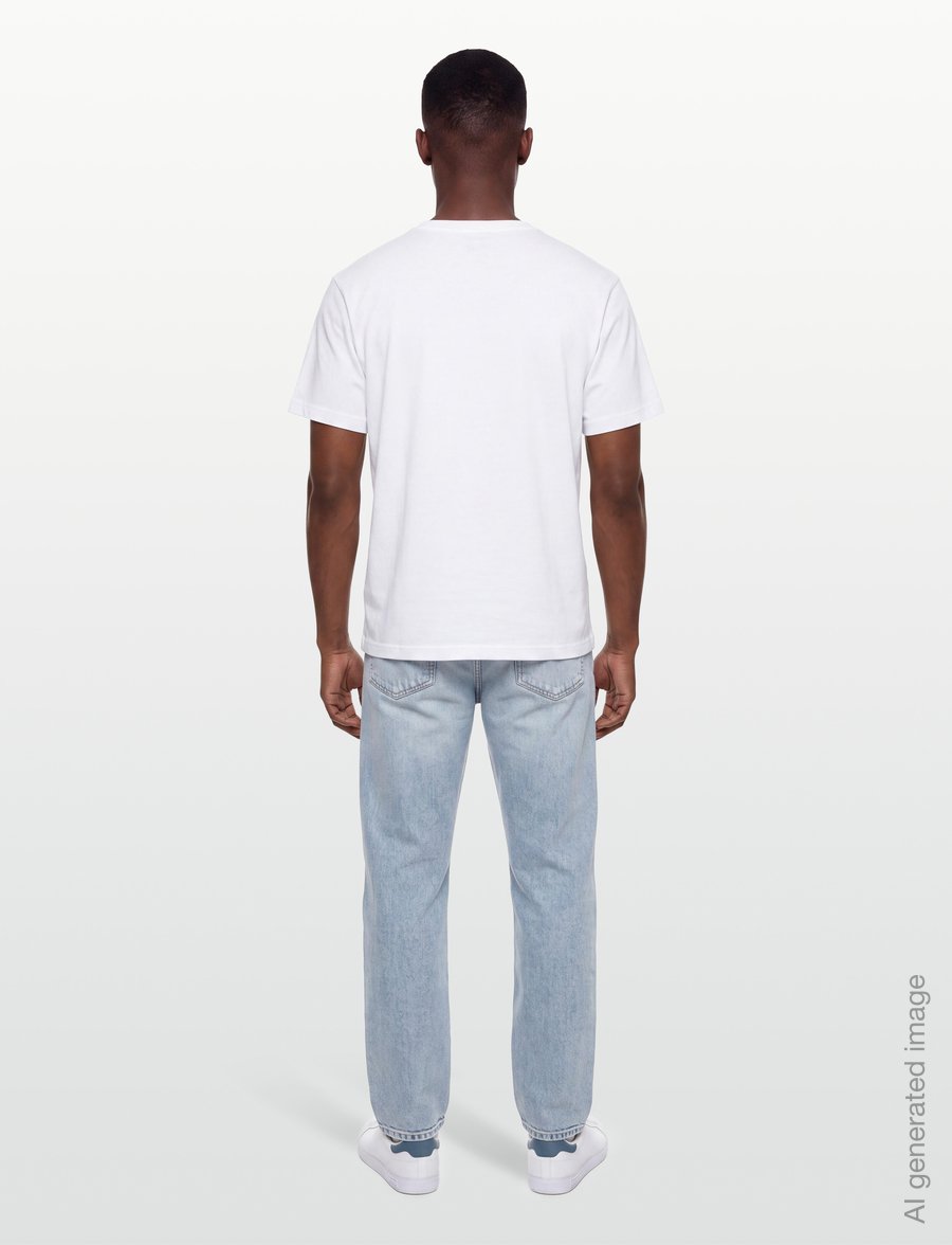 American Eagle - G SS 24/7 SET IN TEE- CVC + SERIOUSLY SOFT WASH - lühikeste varrukatega t-särgid - white - 4