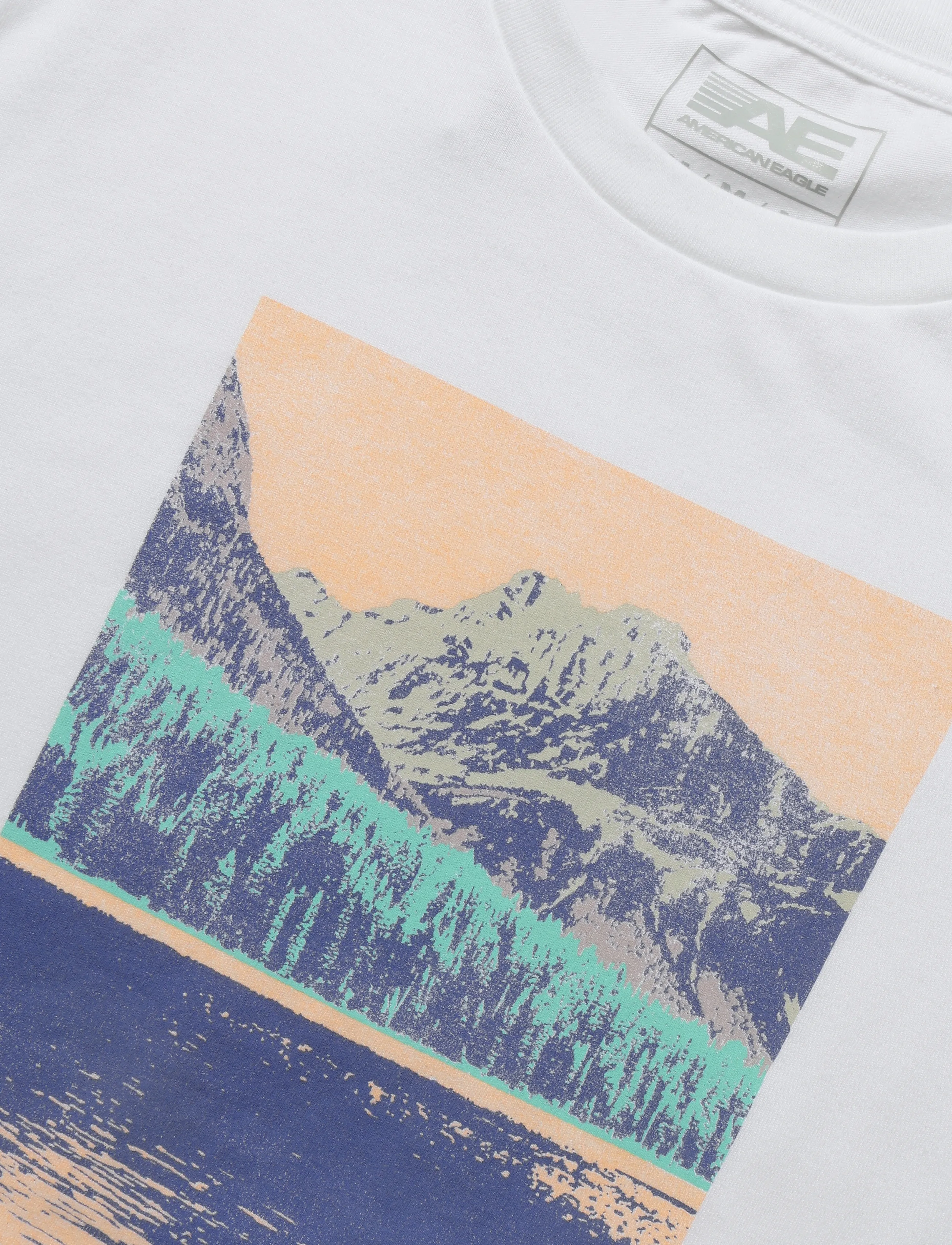 American Eagle - G SS 24/7 SET IN TEE- CVC + SERIOUSLY SOFT WASH - kortärmade t-shirts - white - 2