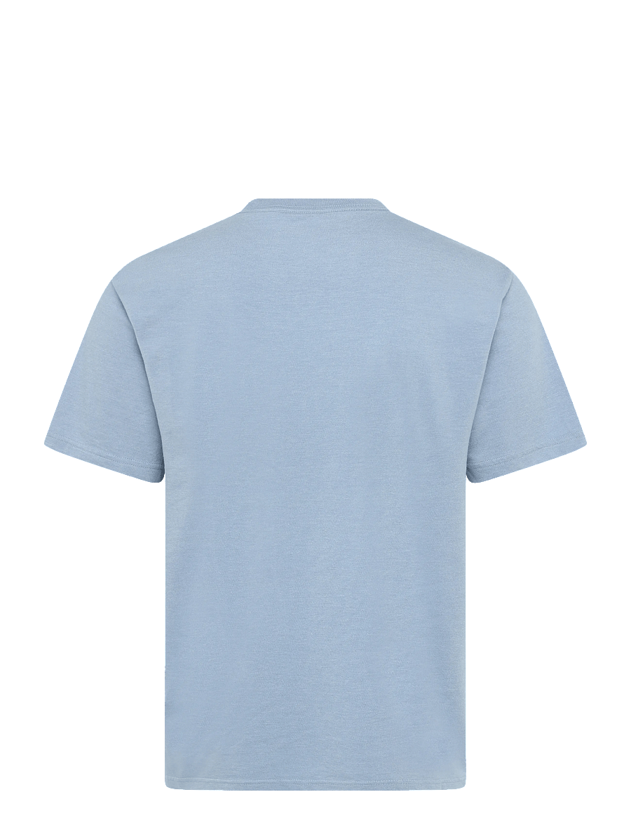 American Eagle - G SS INTL ELEVATED SET IN TEE- CVC FAUX HTHR + SERIOUSLY SOFT WASH - kurzärmelige t-shirts - ice blue - 2