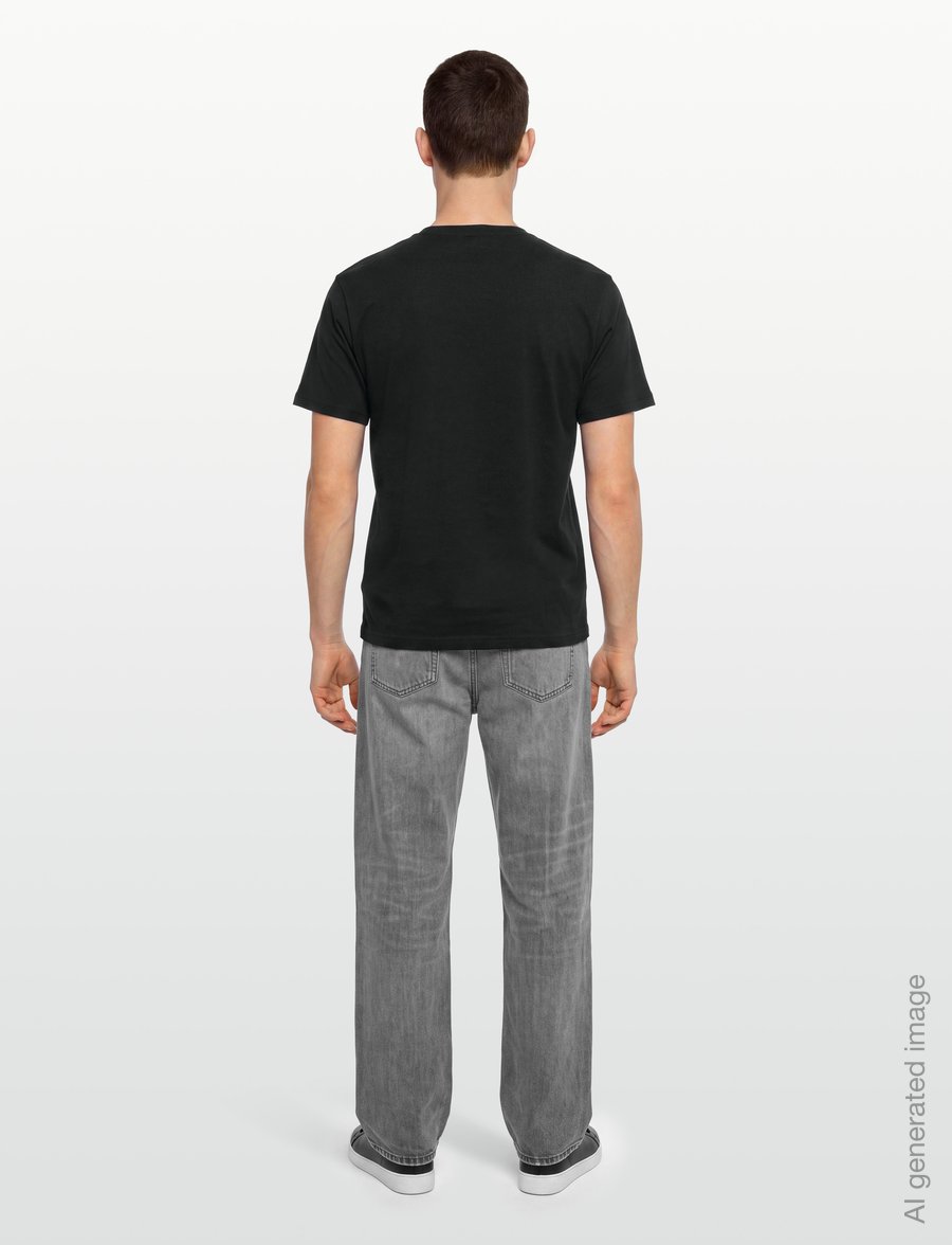 American Eagle - G SS 24/7 SET IN TEE- CVC + SERIOUSLY SOFT WASH - kurzärmelige t-shirts - black - 4