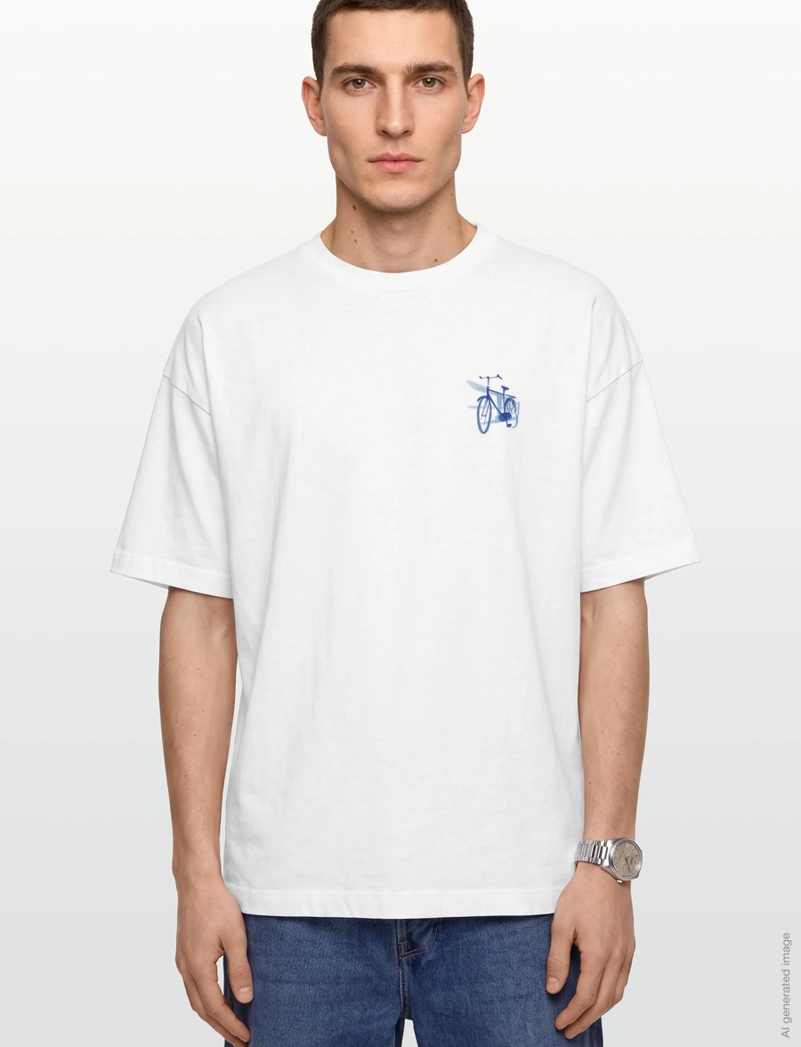 American Eagle - G - SS SET IN OVERSIZED BUTLER JSY - PC DYE + SSW - kurzärmelige t-shirts - white - 3
