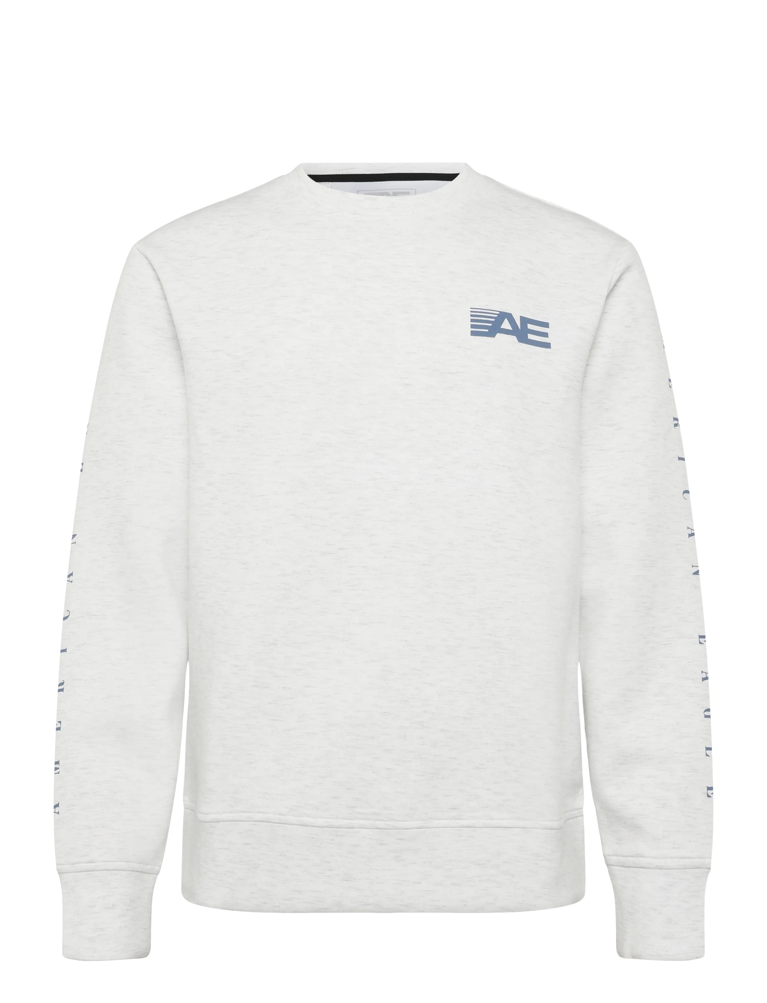 American Eagle 2264 INTL HEATHER MANCHEGO CREW - Sweatshirts - HEATHER FROST / grey