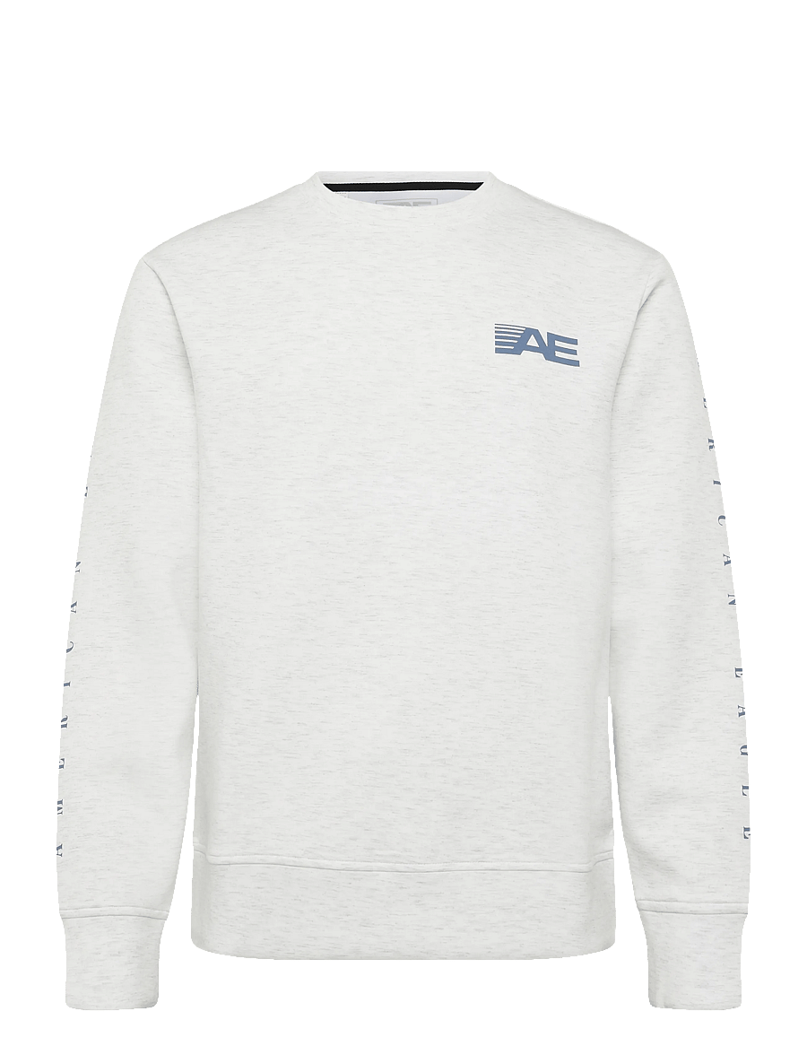 American Eagle - 2264 INTL HEATHER MANCHEGO CREW - heather frost - 0