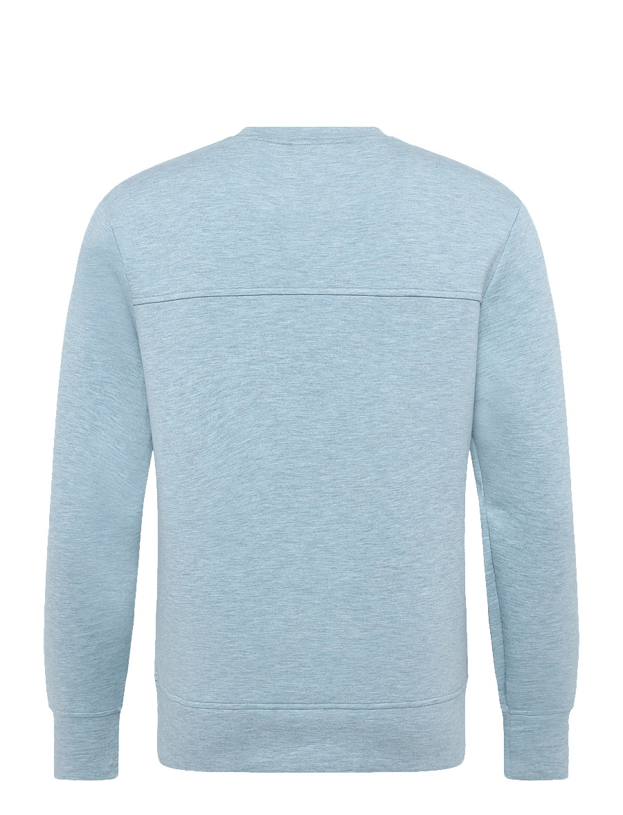 American Eagle - 2264 INTL HEATHER MANCHEGO CREW - sweatshirts - sky blue - 2