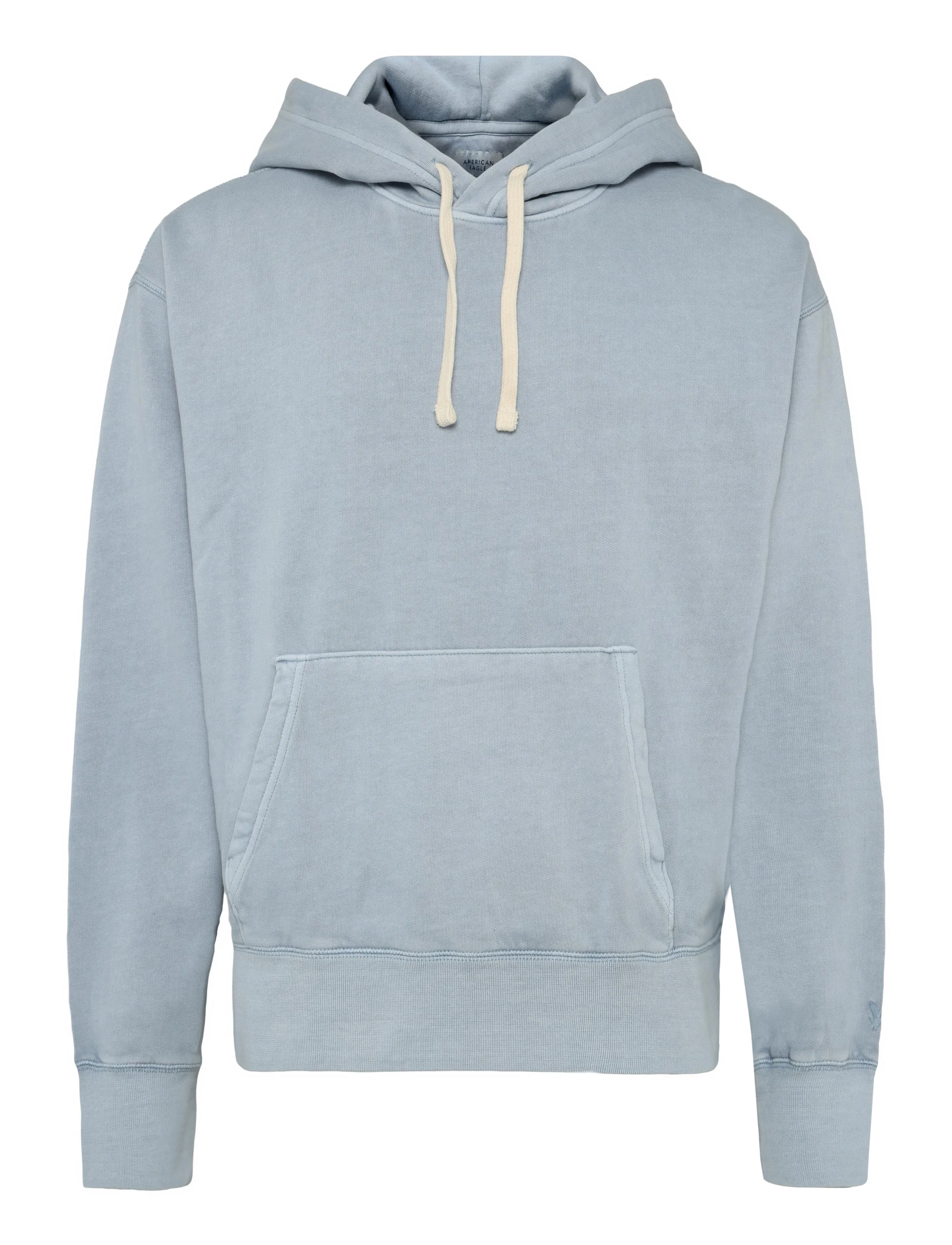American Eagle - 2211 HERITAGE SOLID FREMONT WASH HOODIE - light blue - 1