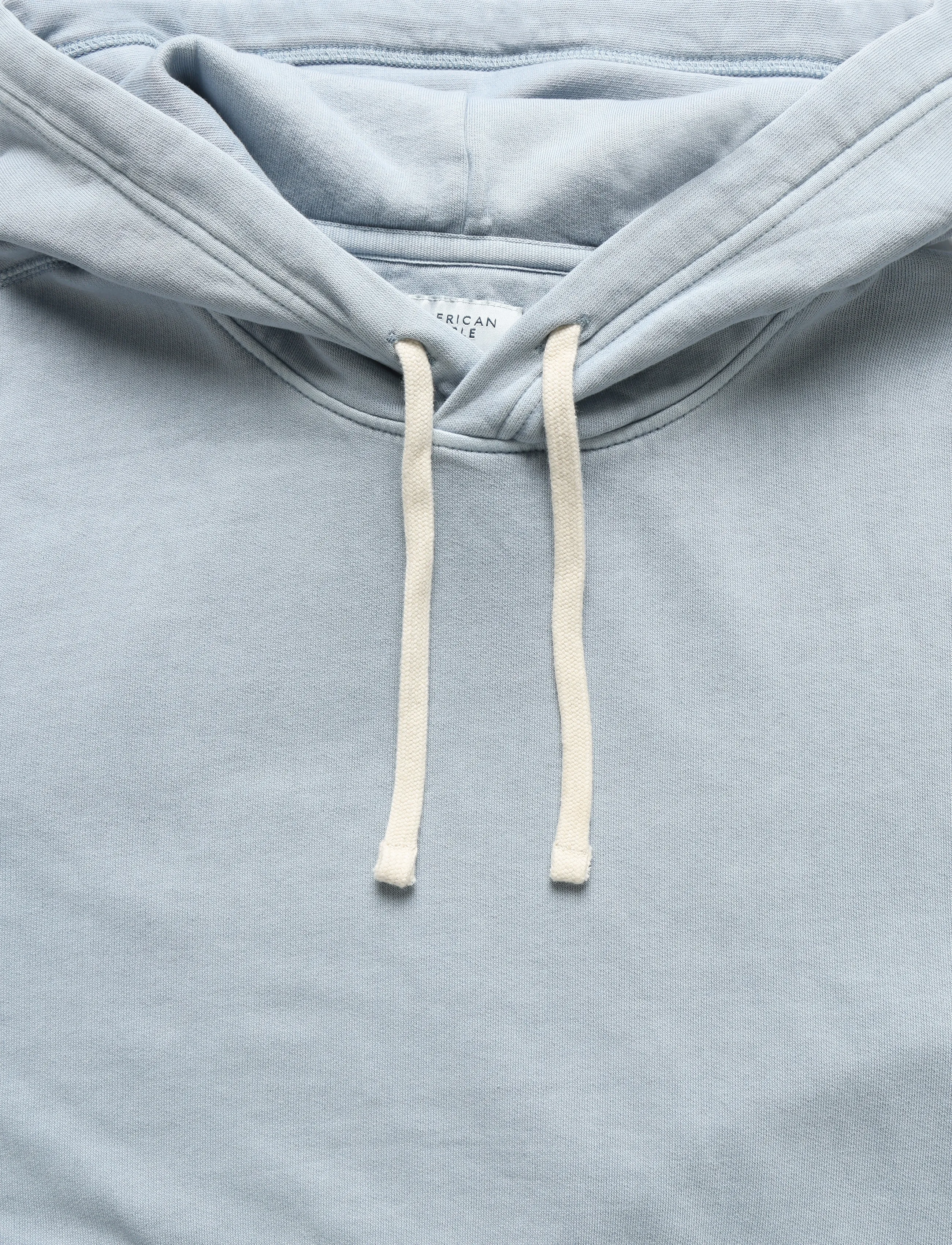 American Eagle - 2211 HERITAGE SOLID FREMONT WASH HOODIE - light blue - 5