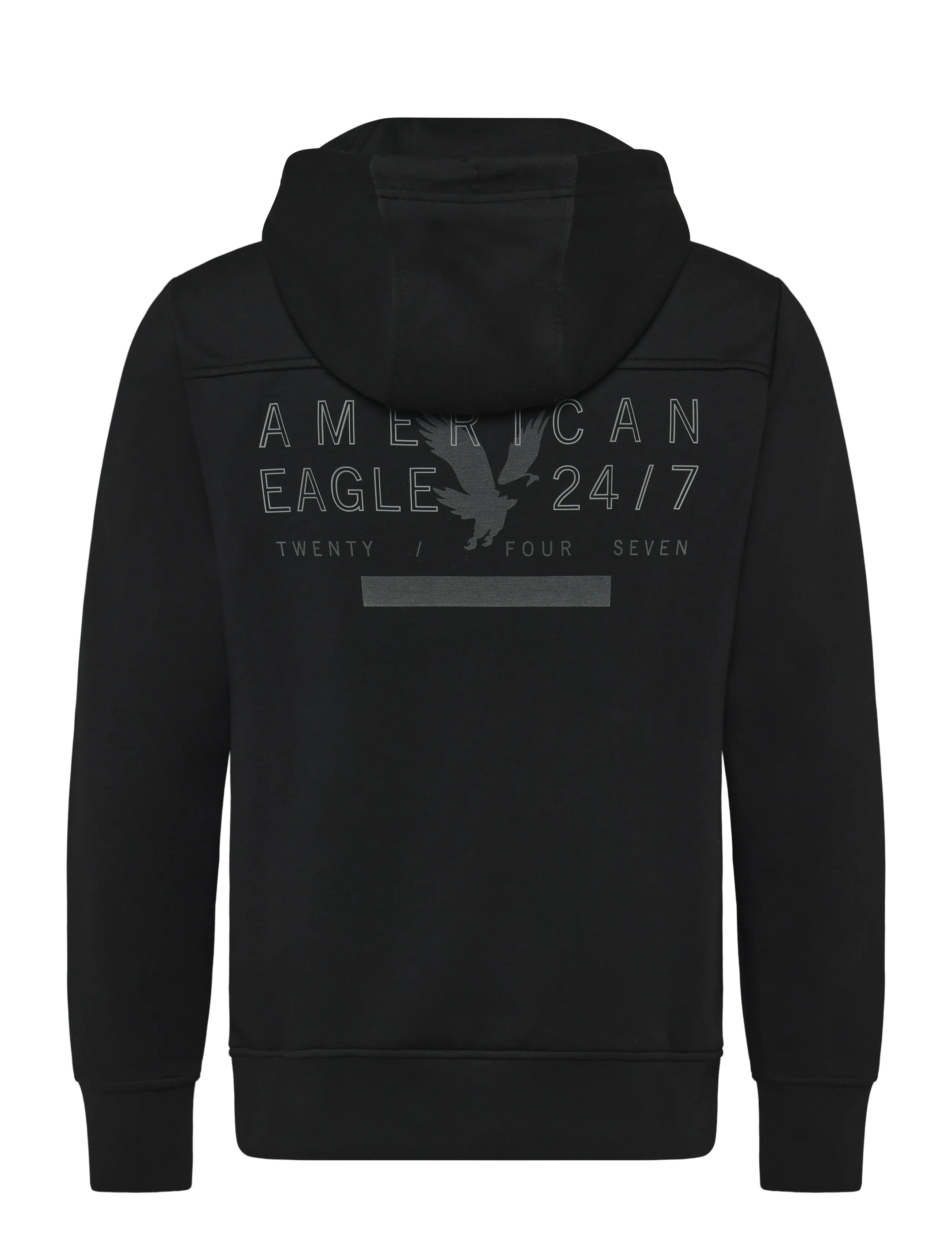 American Eagle - 2202 MANCHEGO ACTIVE POPOVER HOODIE - black - 1