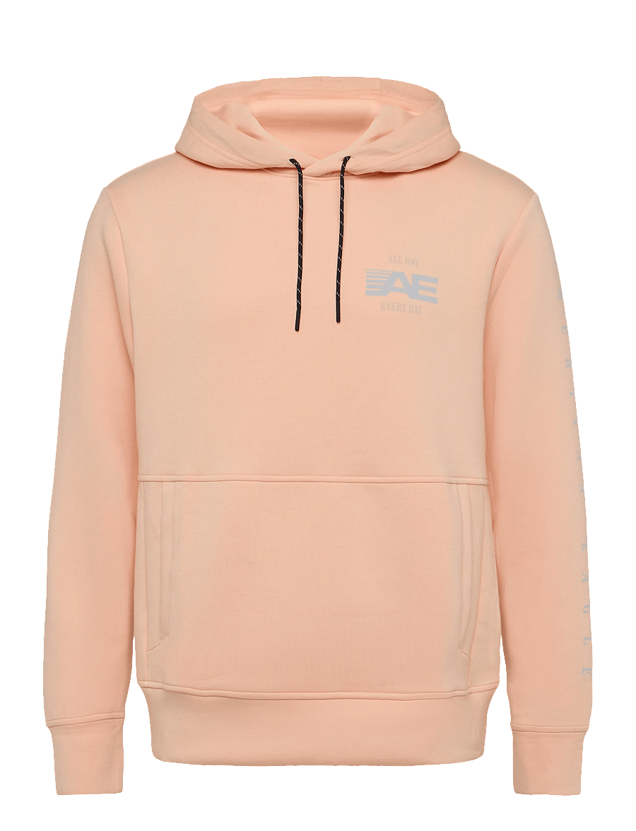 American Eagle - 2202 MANCHEGO ACTIVE POPOVER HOODIE - hoodies - orange - 0