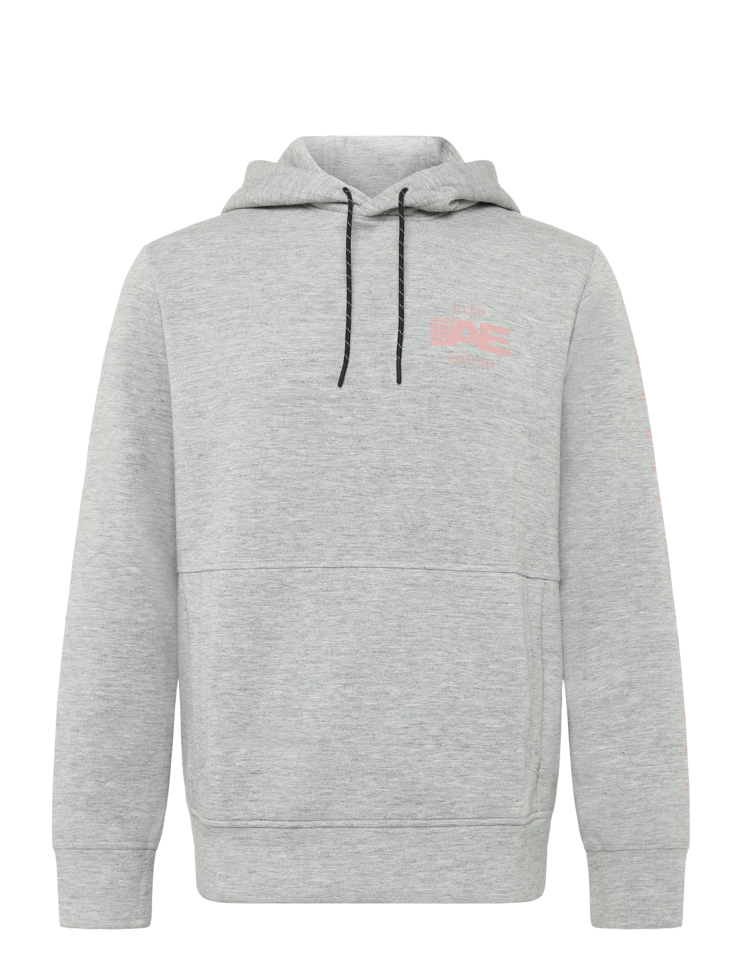 American Eagle 2203 MANCHEGO ACTIVE HTHR POPOVER HOODIE - Hoodies - GRAY HEATHER / grey